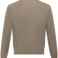 Ritsvest van zijde en katoen | Beige 