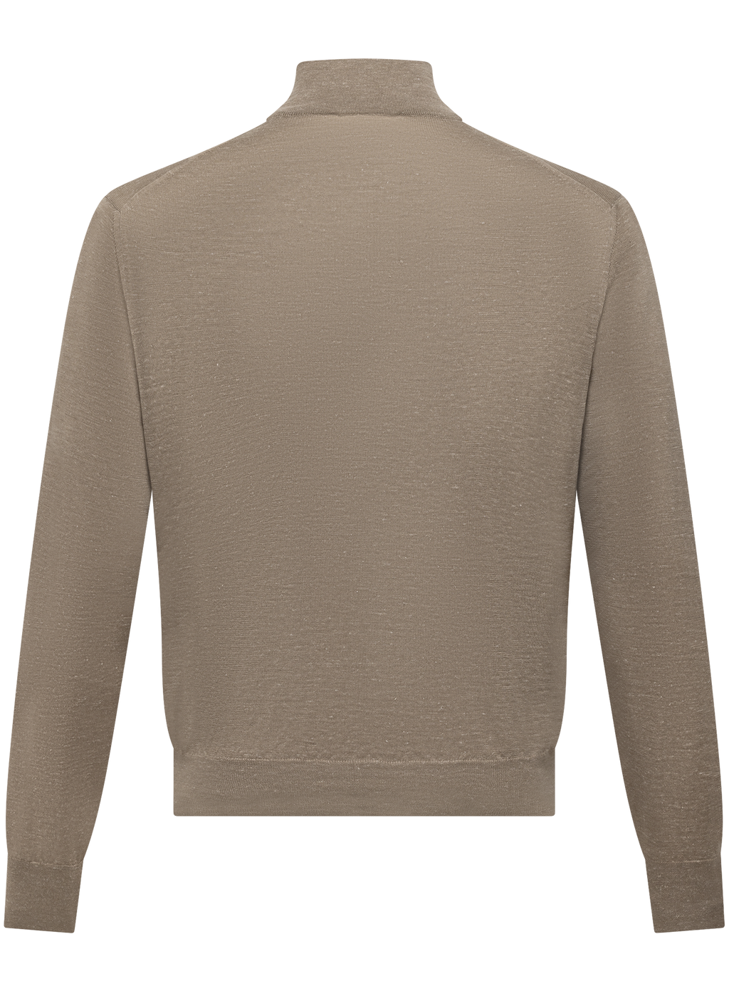 Ritsvest van zijde en katoen | Beige 