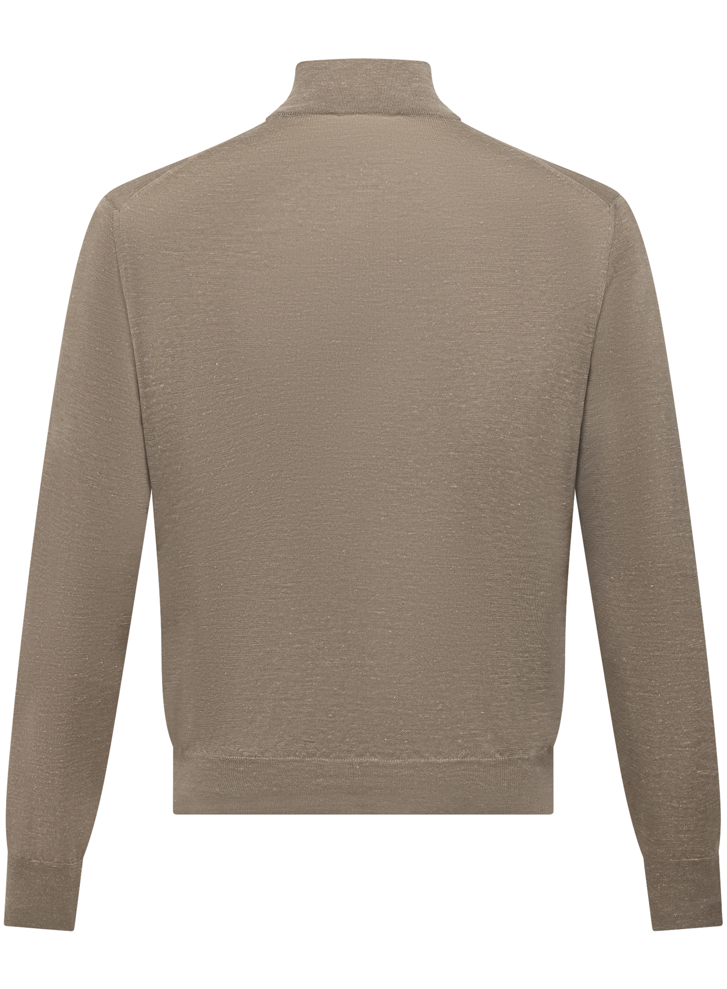 Ritsvest van zijde en katoen | Beige 