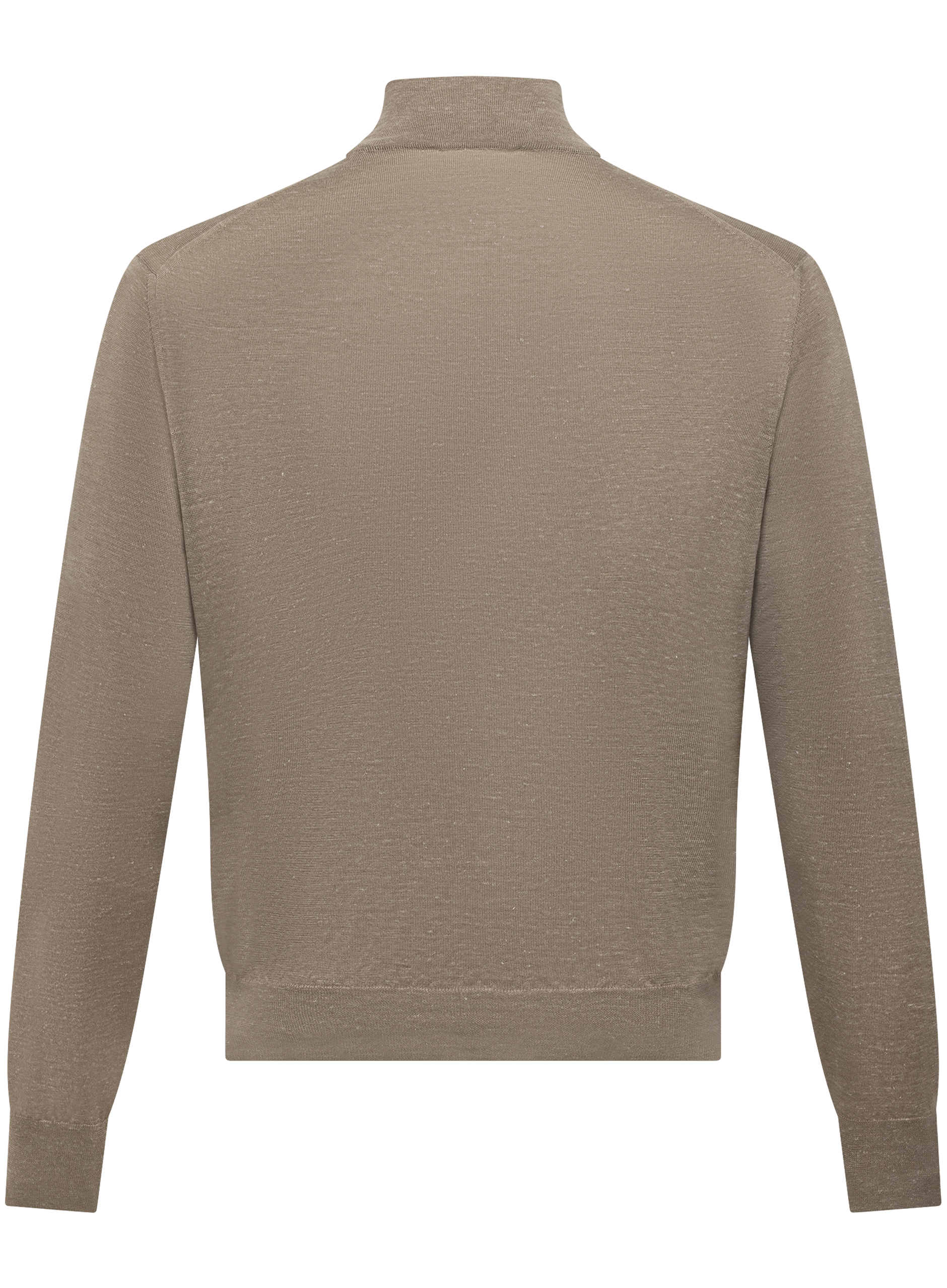 Ritsvest van zijde en katoen | Beige 