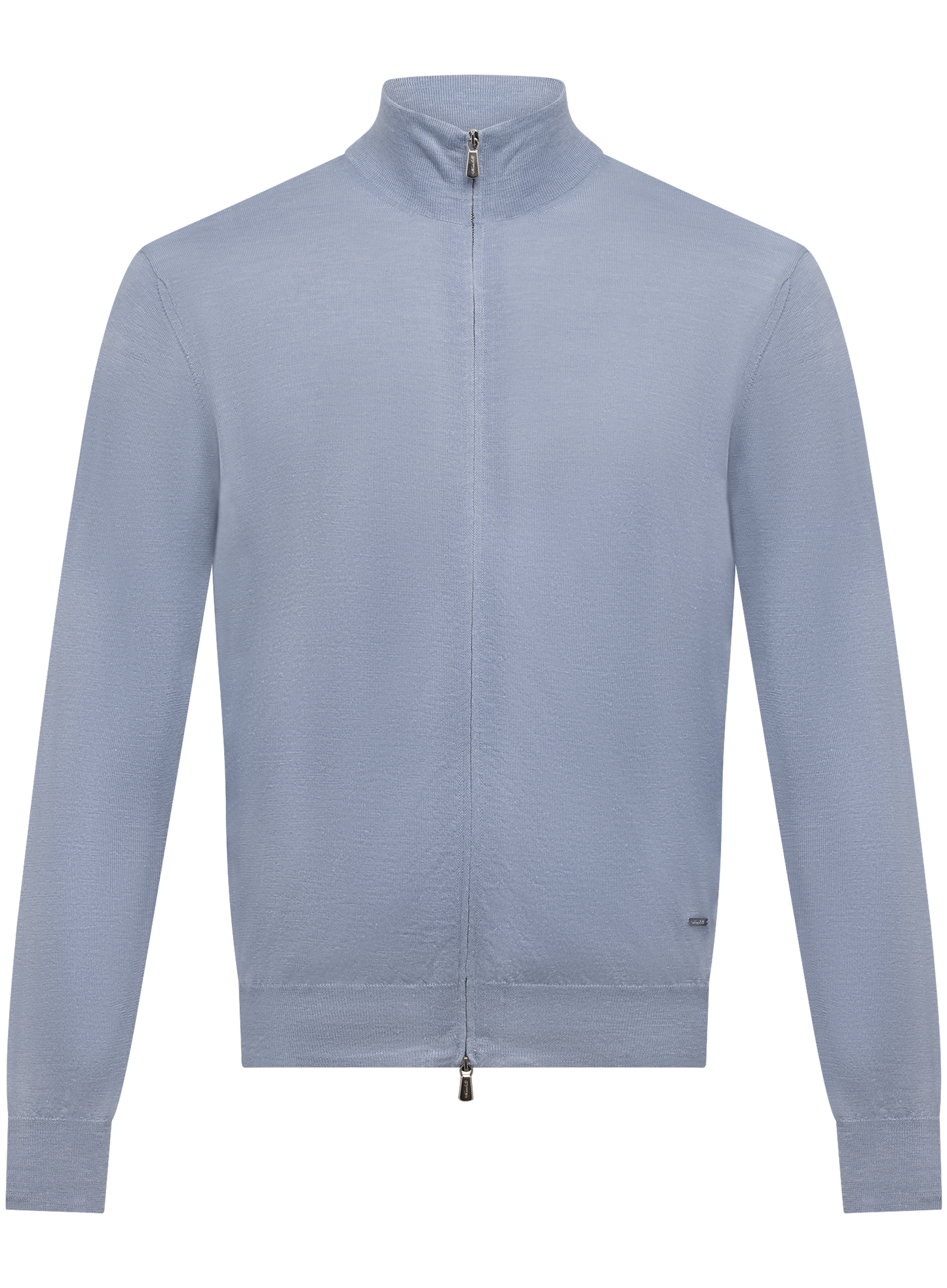 Ritsvest van zijde en katoen | L.Blauw
