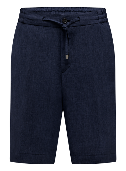 Spiaggia short van linnen | BLUE NAVY