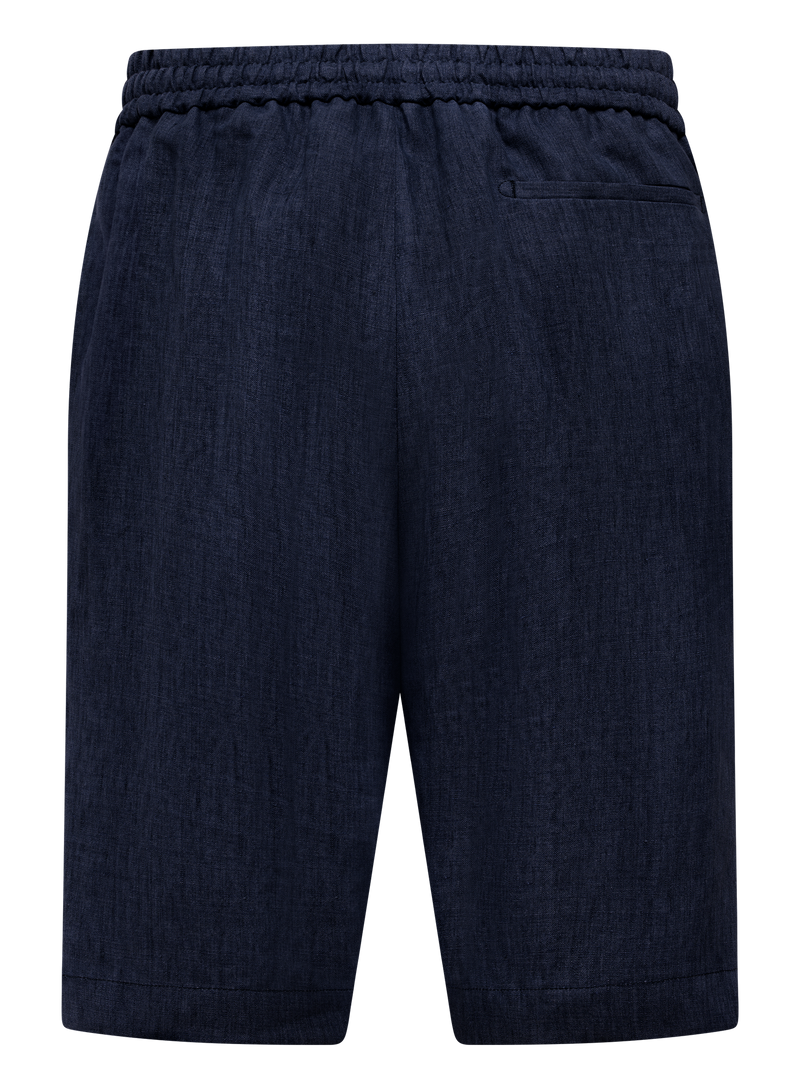 Spiaggia short van linnen
