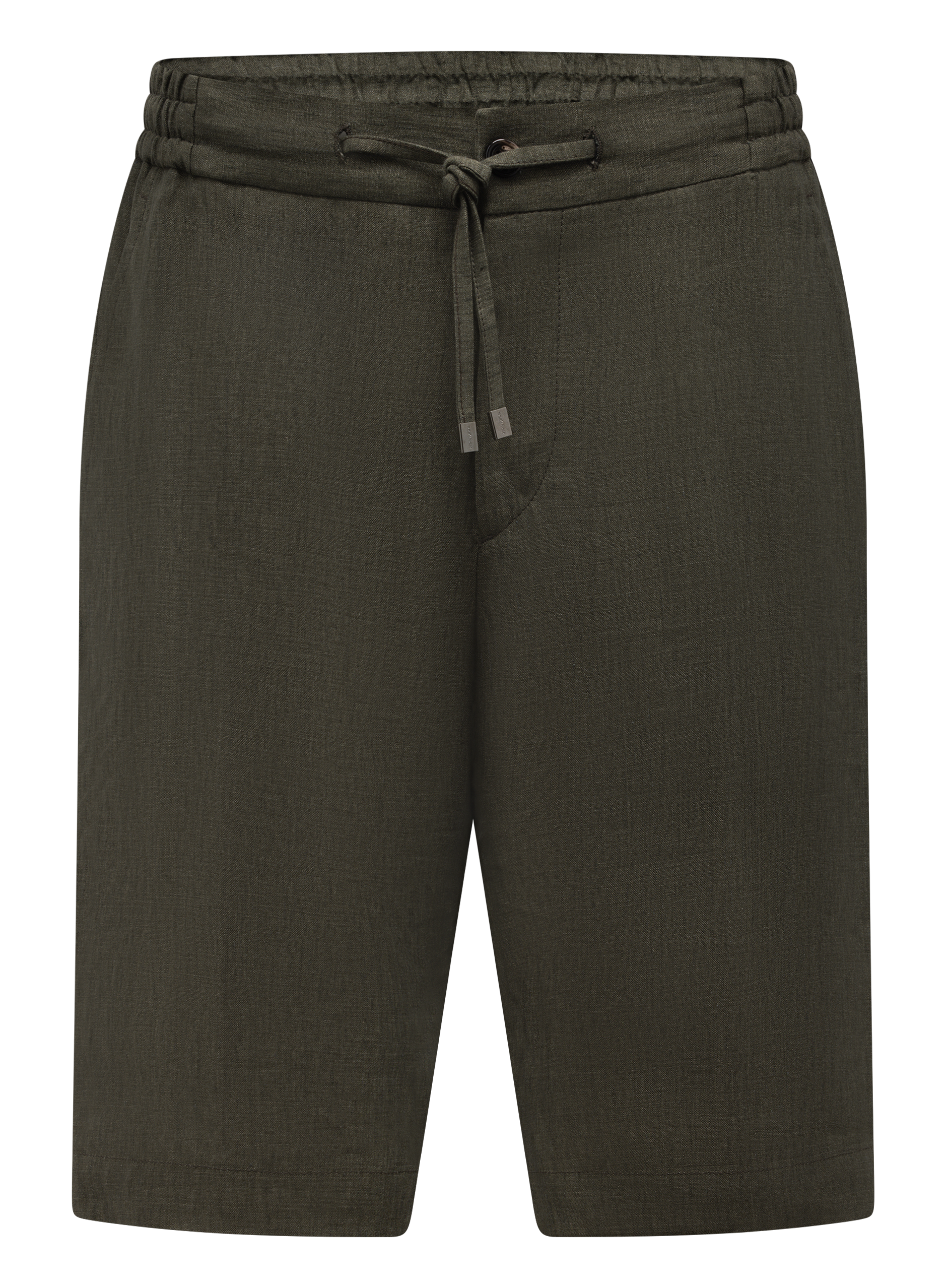 Spiaggia short van linnen | Groen