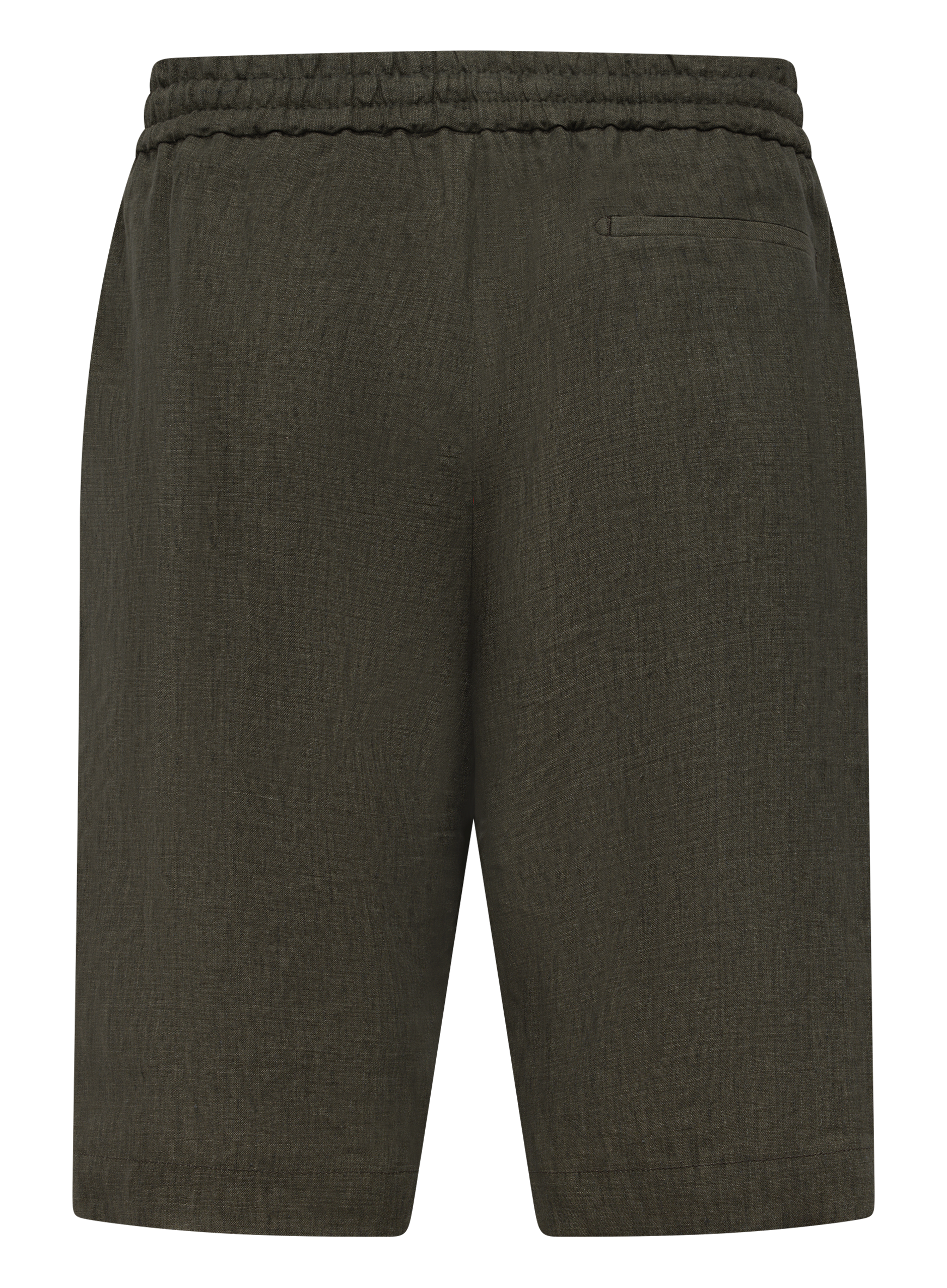 Spiaggia short van linnen | Groen