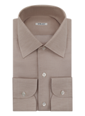 Overhemd in katoen | Beige