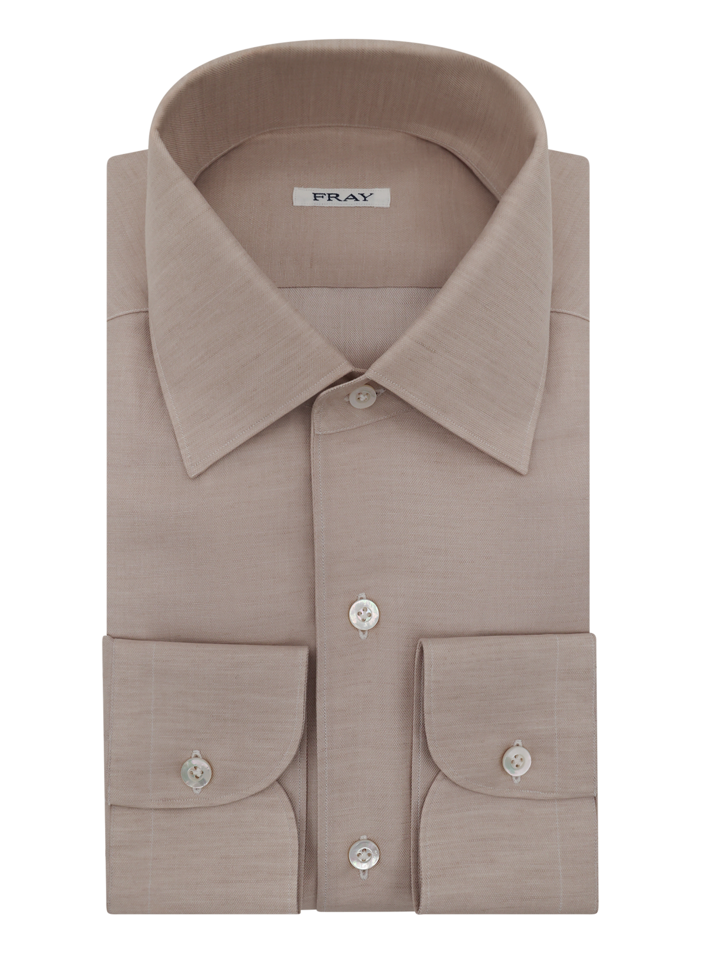 Overhemd van katoen | Beige