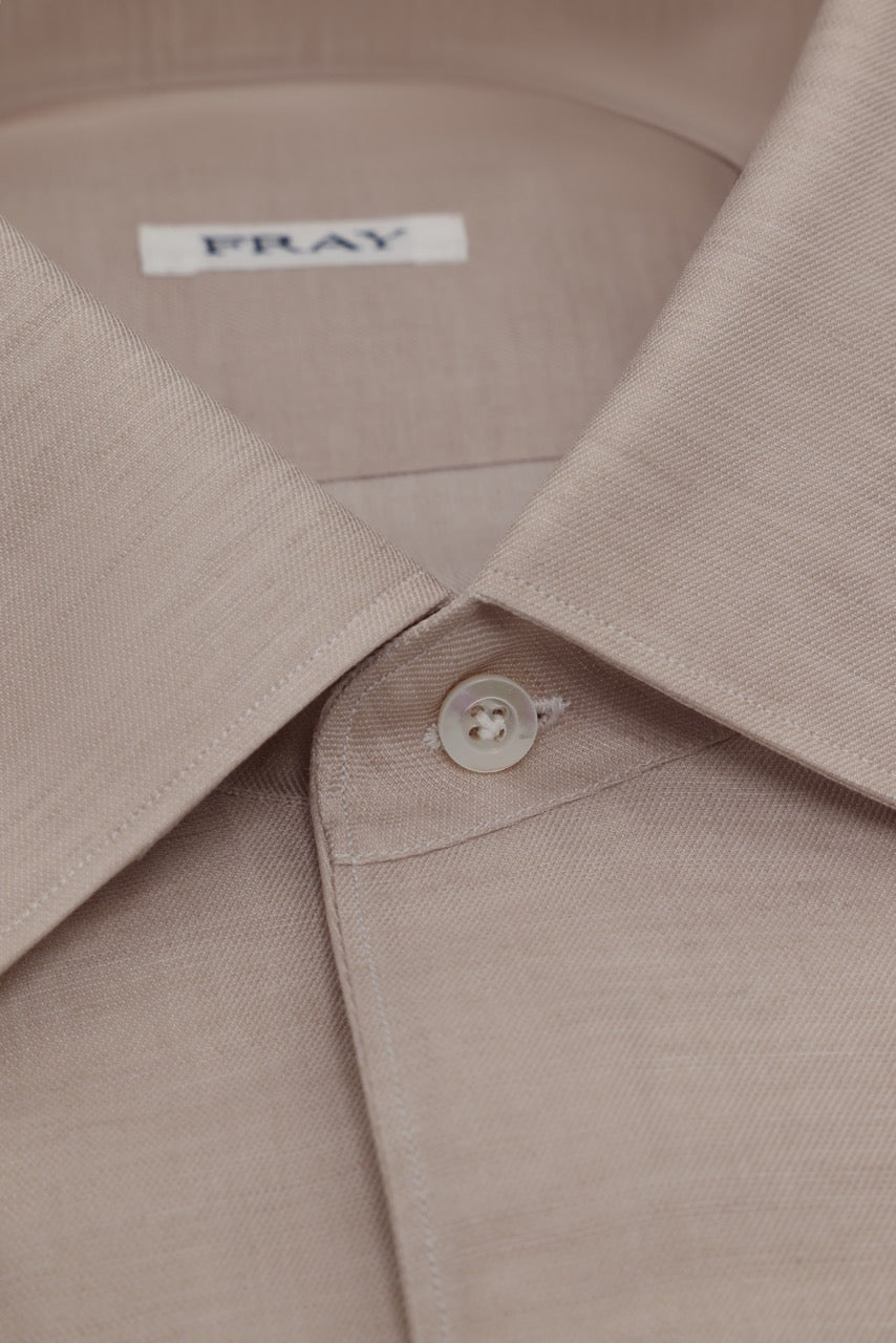 Overhemd van katoen | FULL_WIDTH | Beige