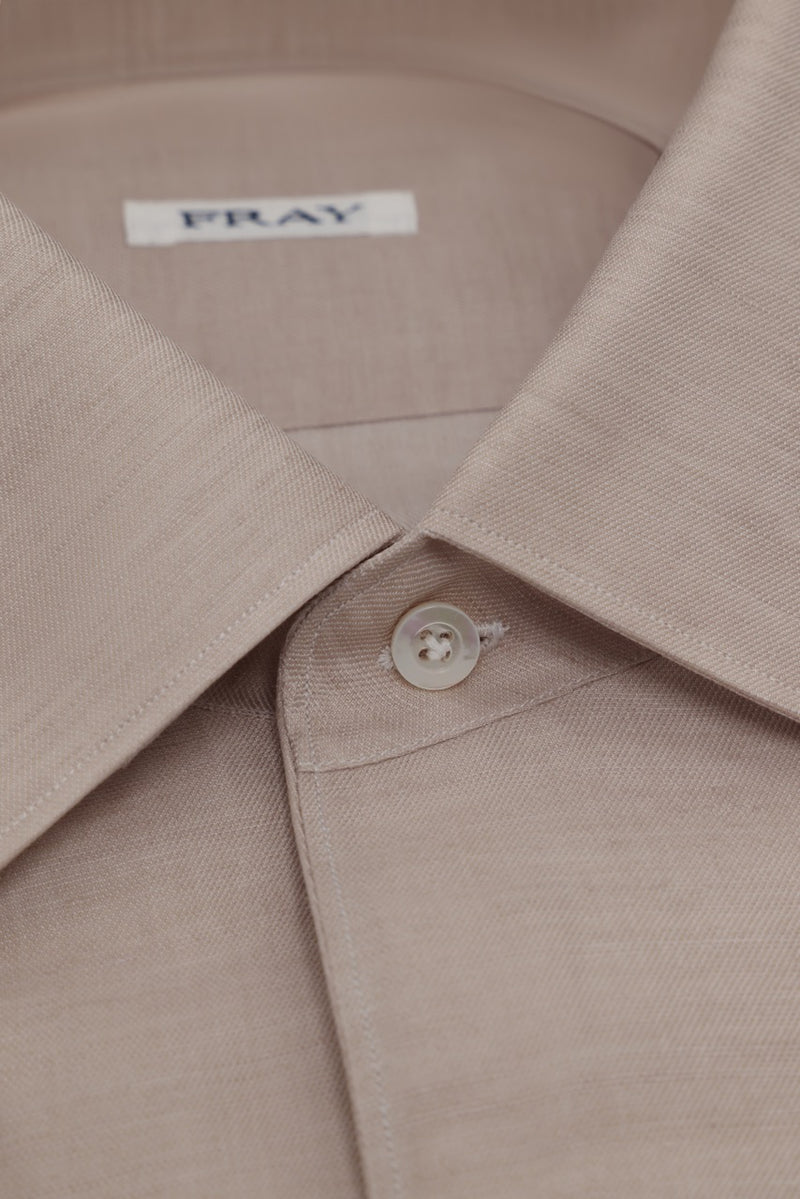 Overhemd in katoen | FULL_WIDTH | Beige