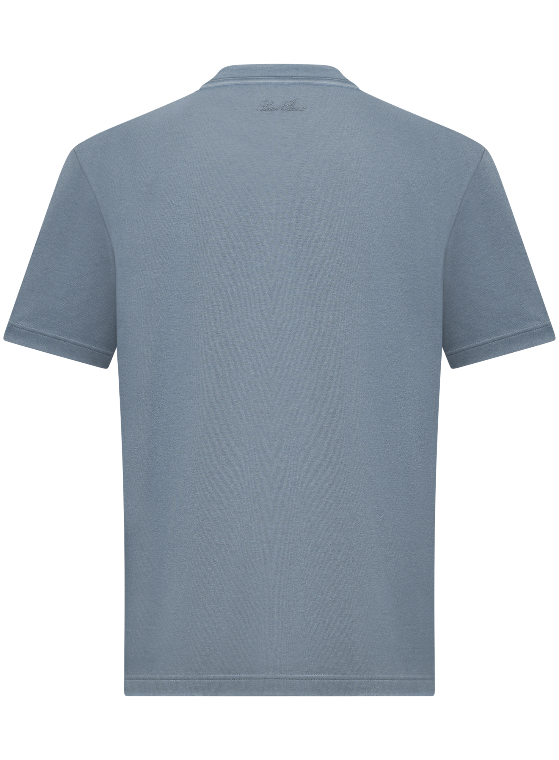 Ray t-shirt van katoen | Blauw