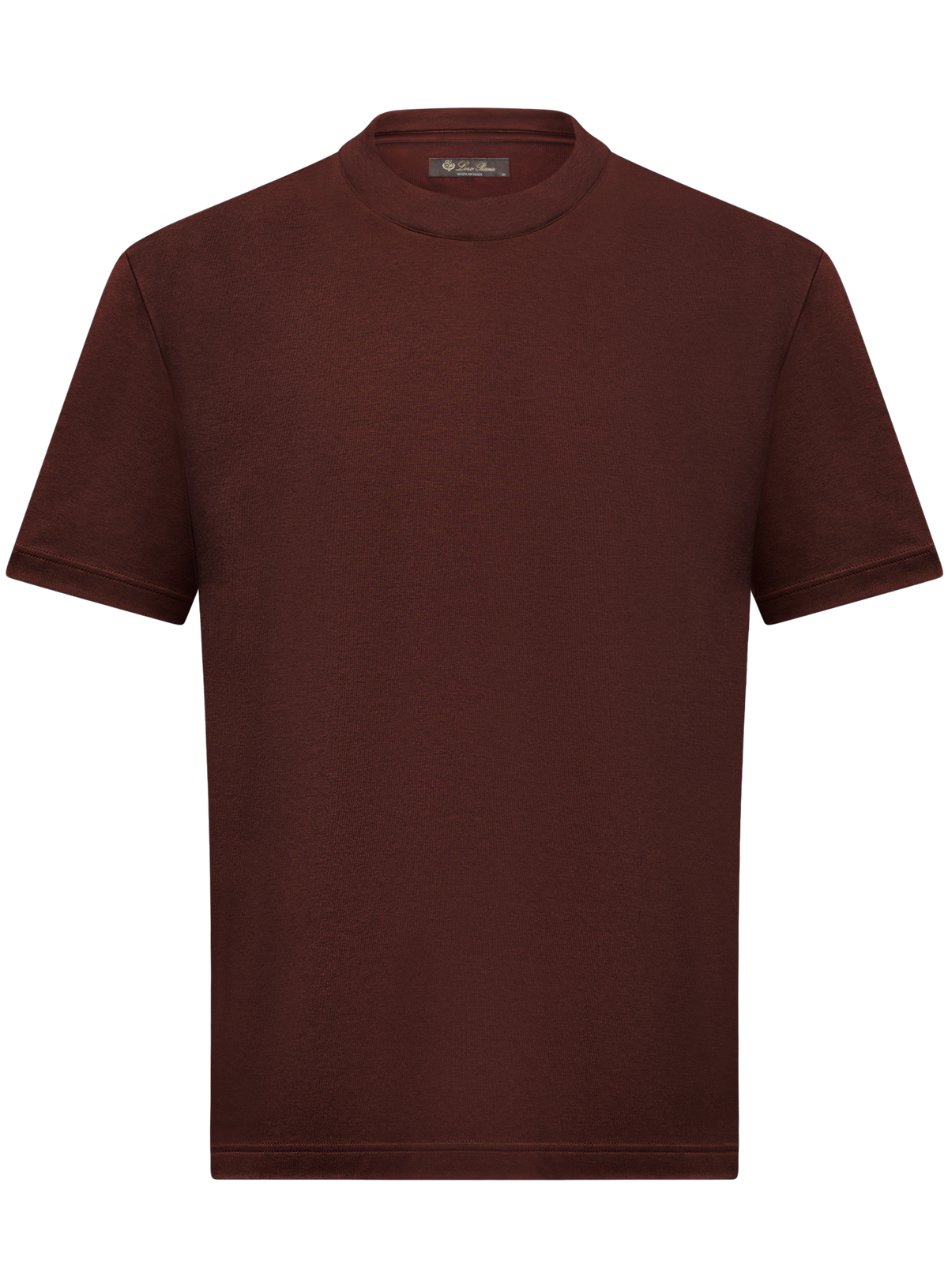 T-shirt in katoen | Bordeaux
