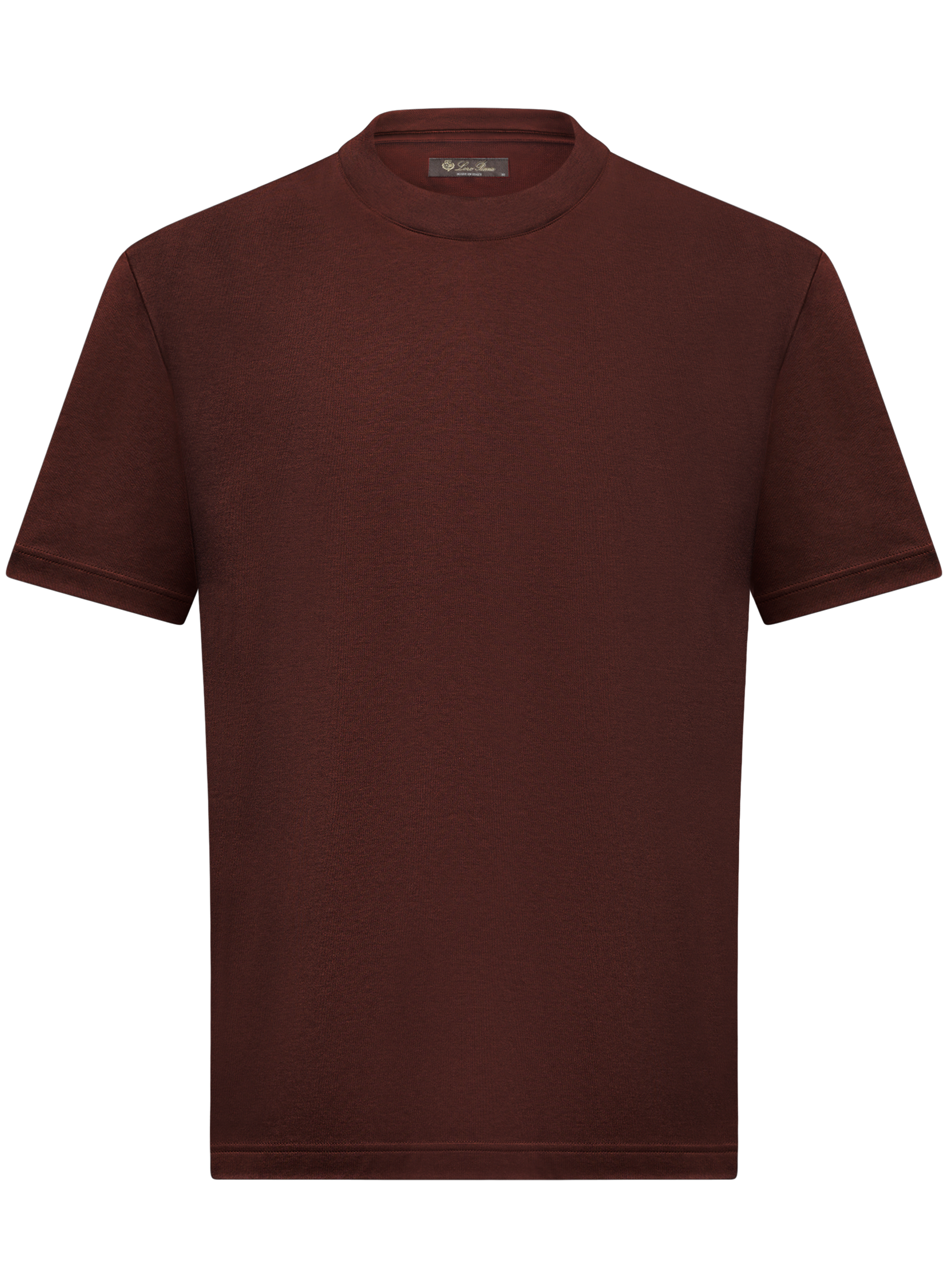 Ray t-shirt van katoen | Bordeaux