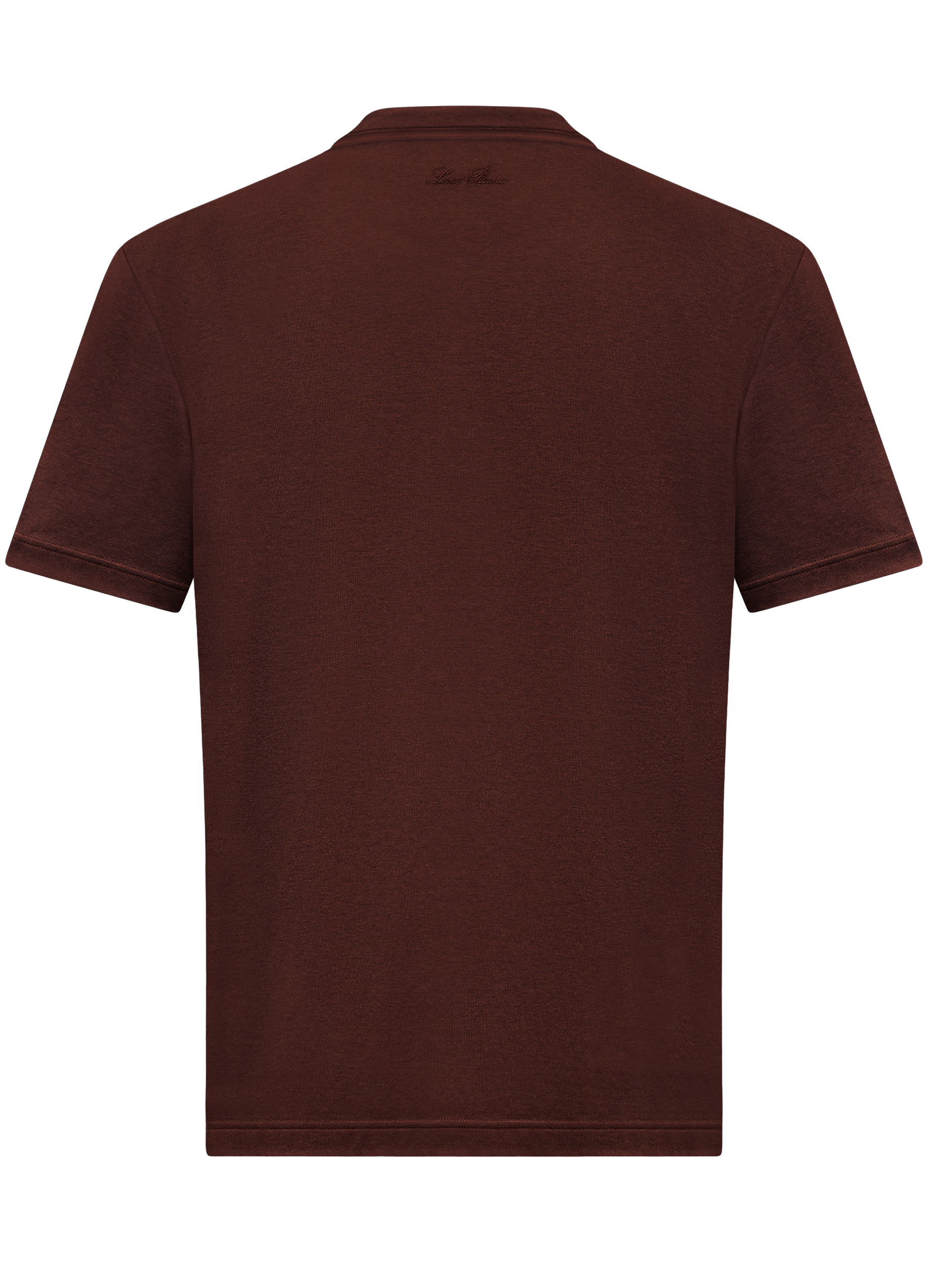Ray t-shirt van katoen | Bordeaux