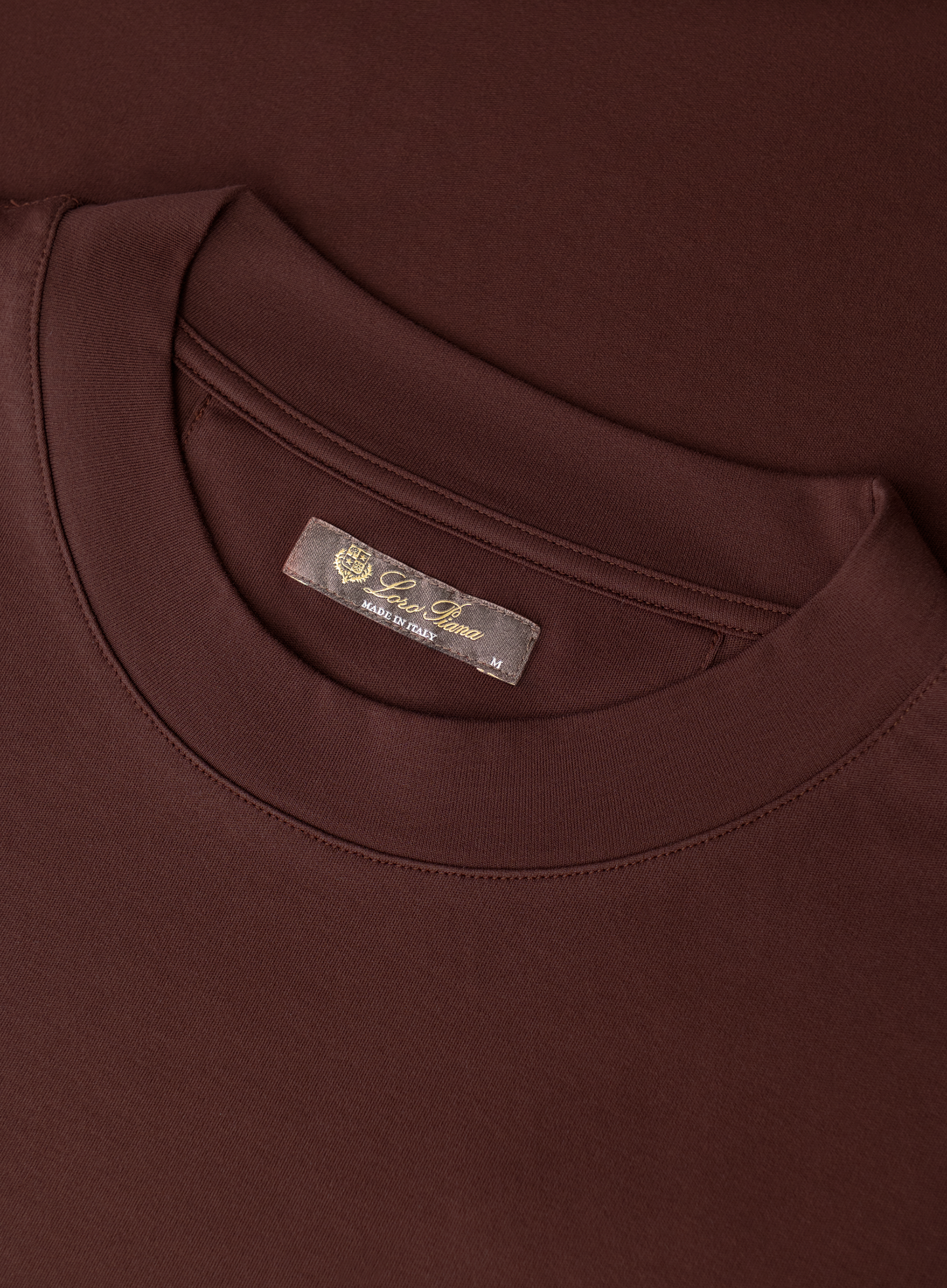 Ray t-shirt van katoen | FULL_WIDTH | Bordeaux