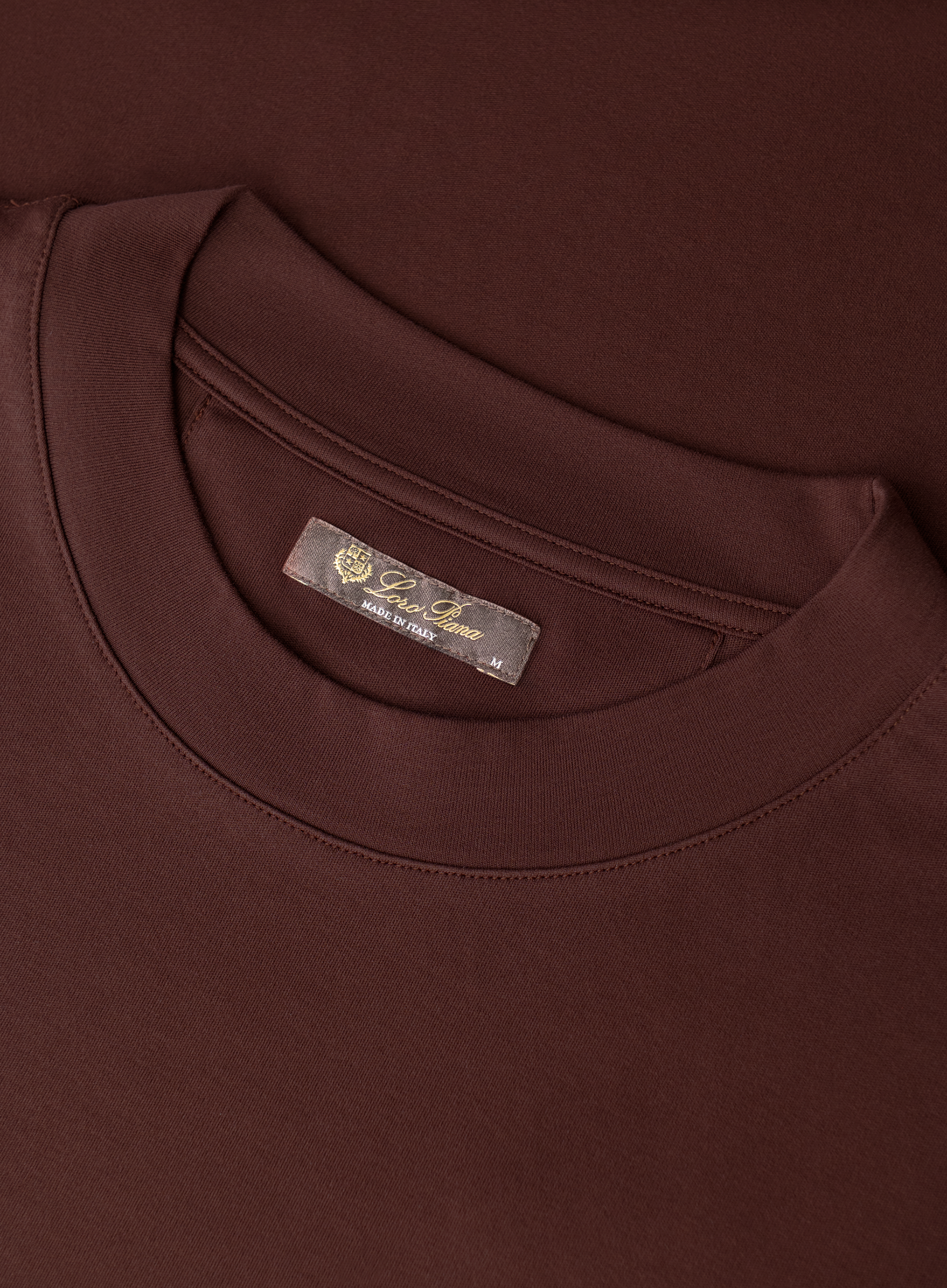Ray t-shirt van katoen | FULL_WIDTH | Bordeaux