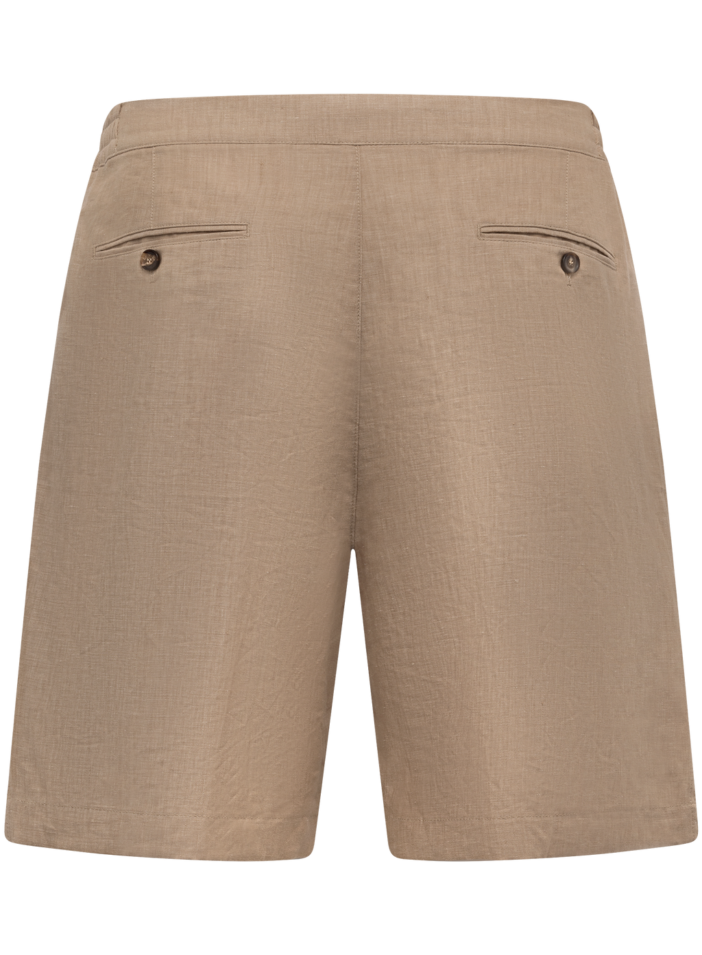 Bermuda van linnen | Beige