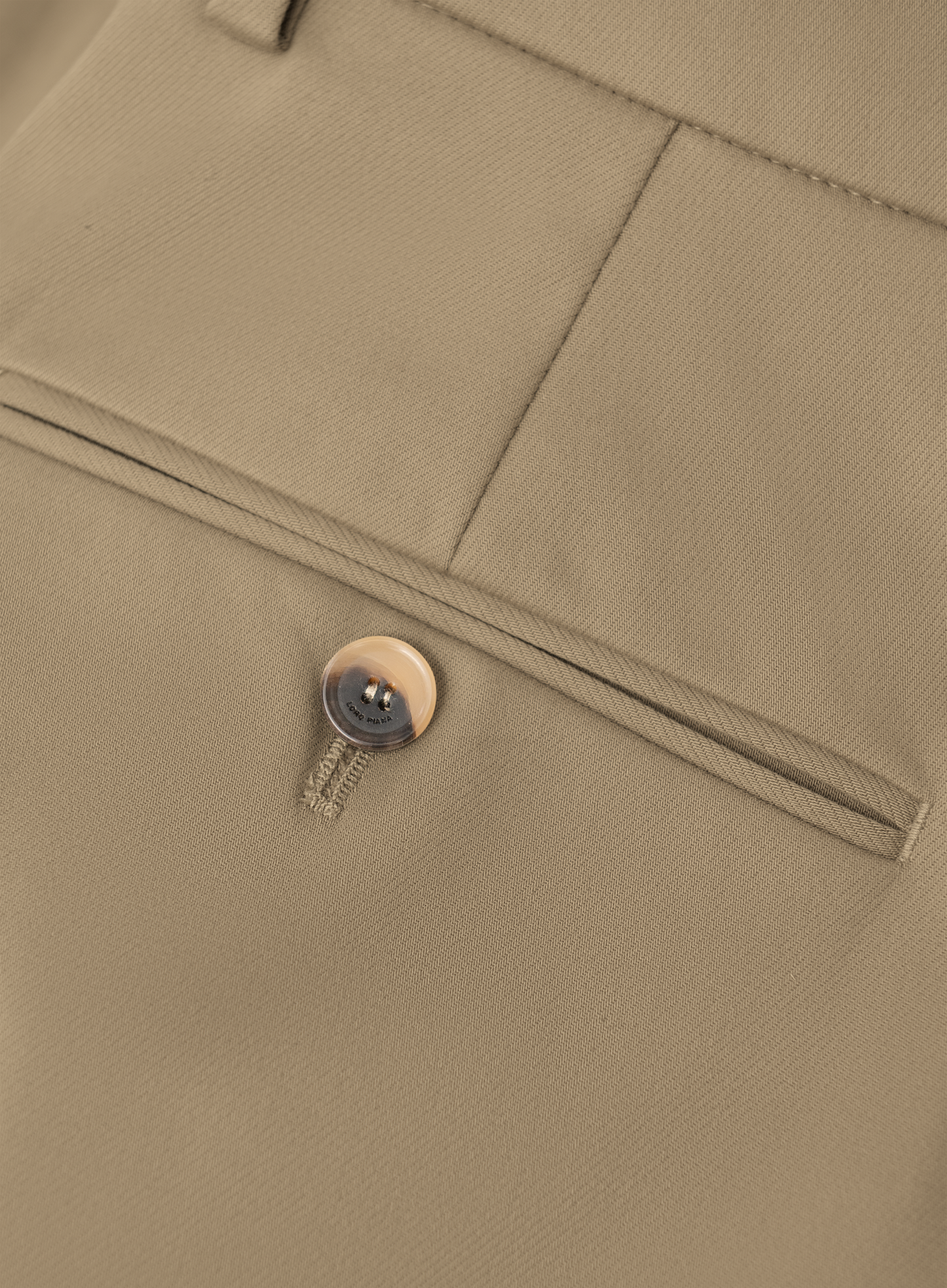 Jarno broek van katoen | Licht Bruin