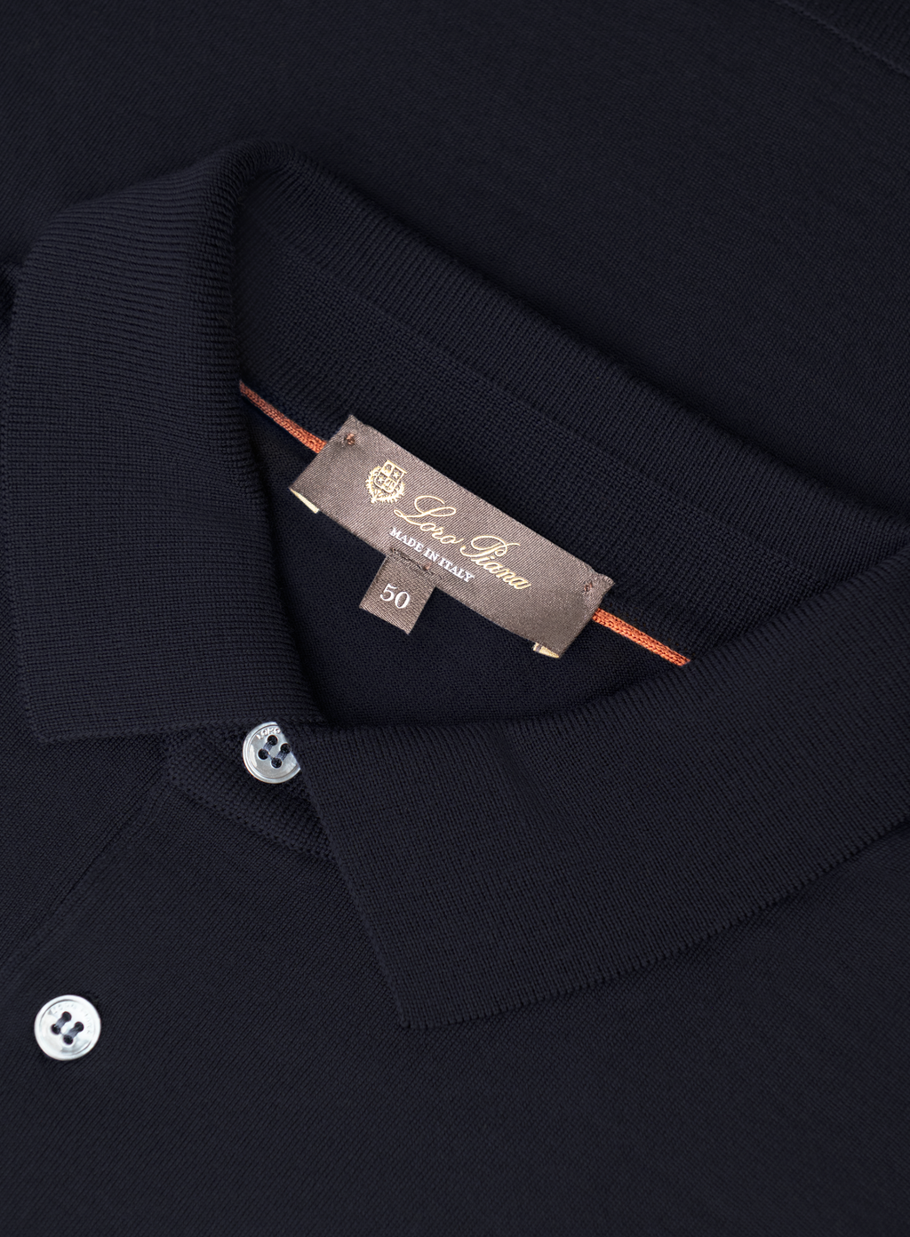 Polo van scheerwol | FULL_WIDTH | D.blauw