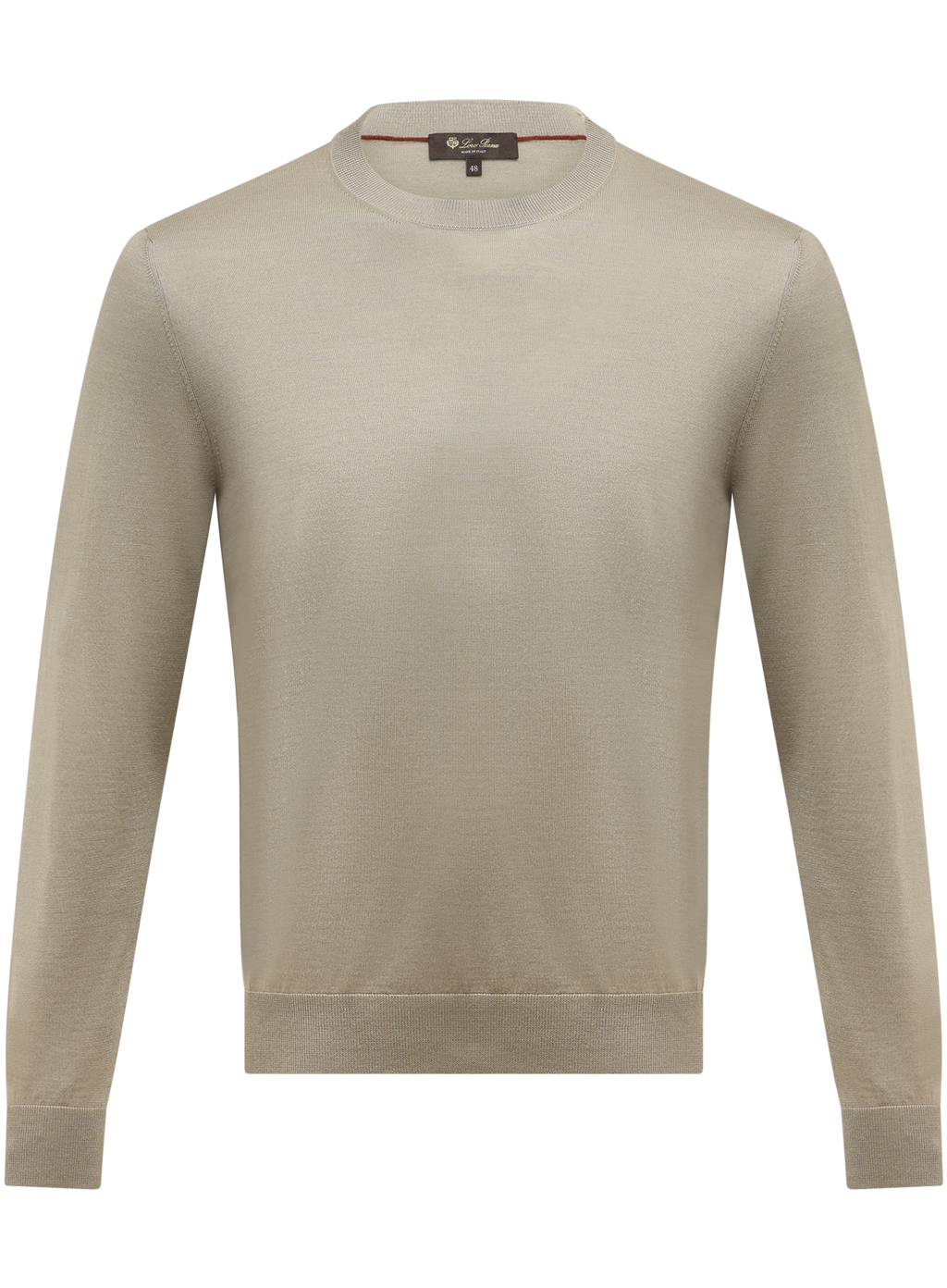 Crewneck van scheerwol, cashmere en zijde | D.Groen