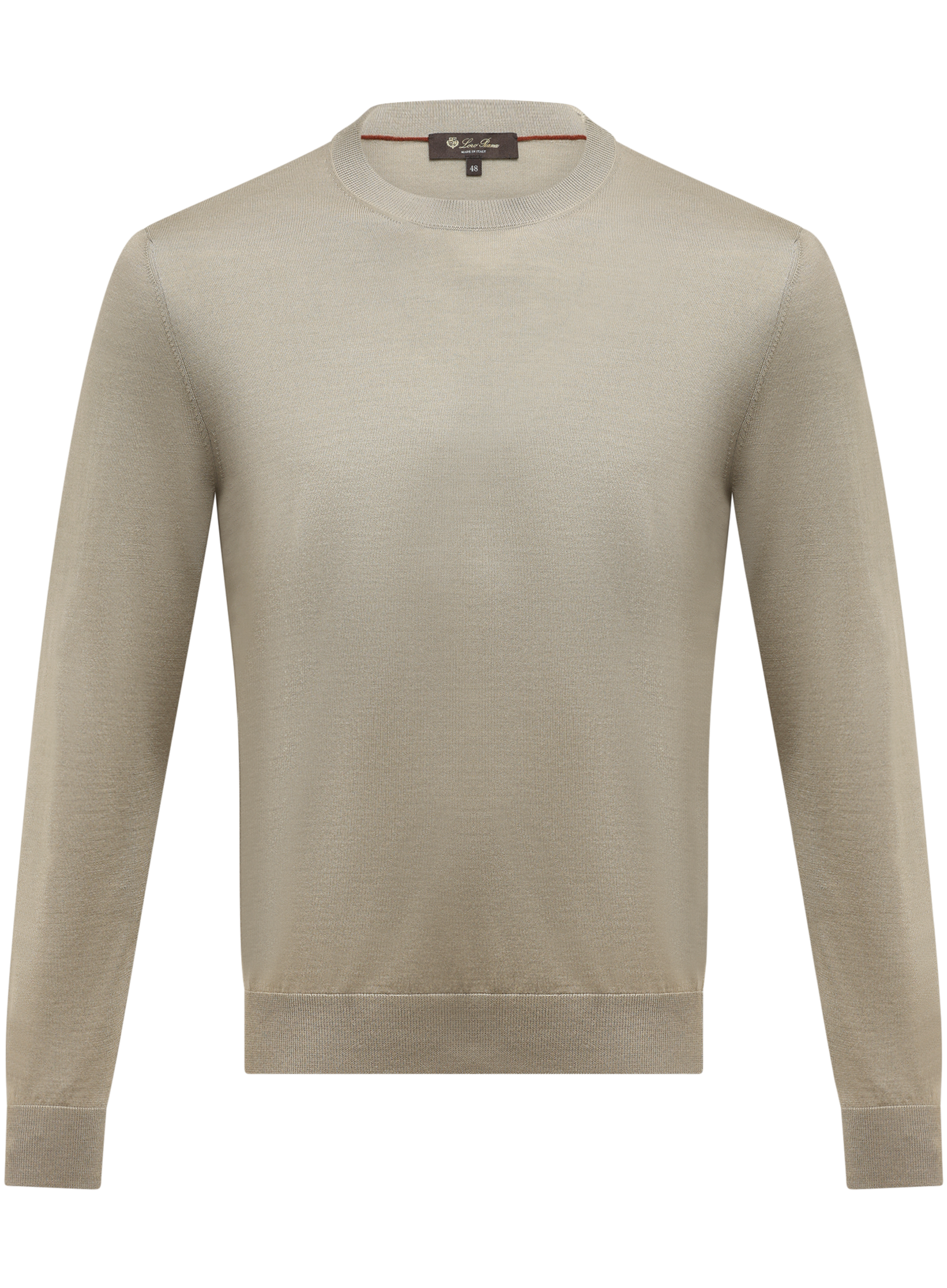 Crewneck van scheerwol, cashmere en zijde | D.Groen