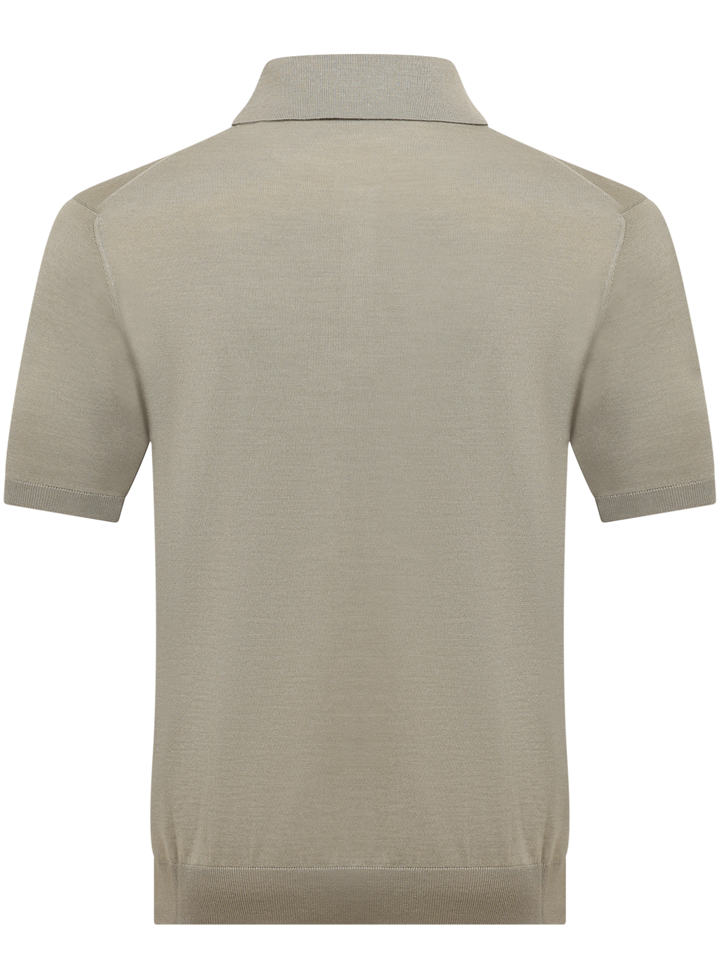 Polo van scheerwol, zijde en cashmere | D.Groen
