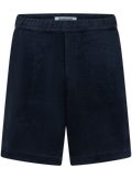 Sky badstof short van katoen | BLUE NAVY