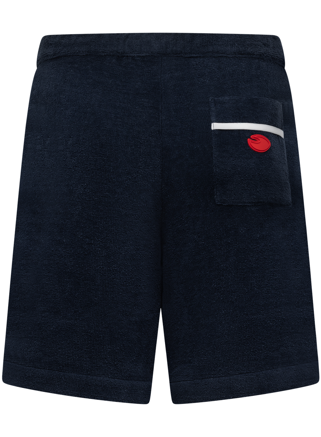 Sky badstof short van katoen | BLUE NAVY