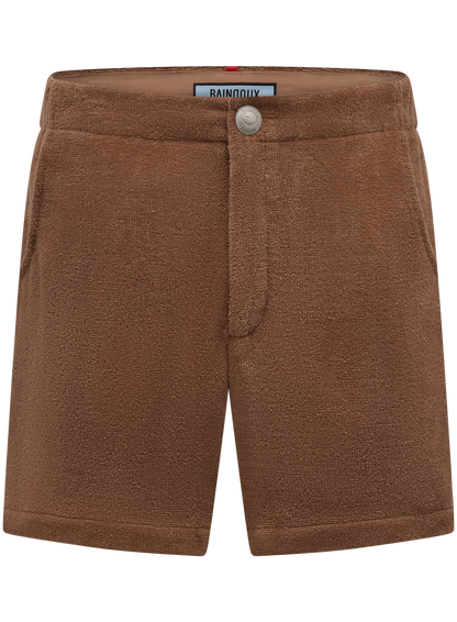 Sun city short van katoen | Bruin