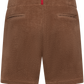 Sun city short van katoen | Bruin