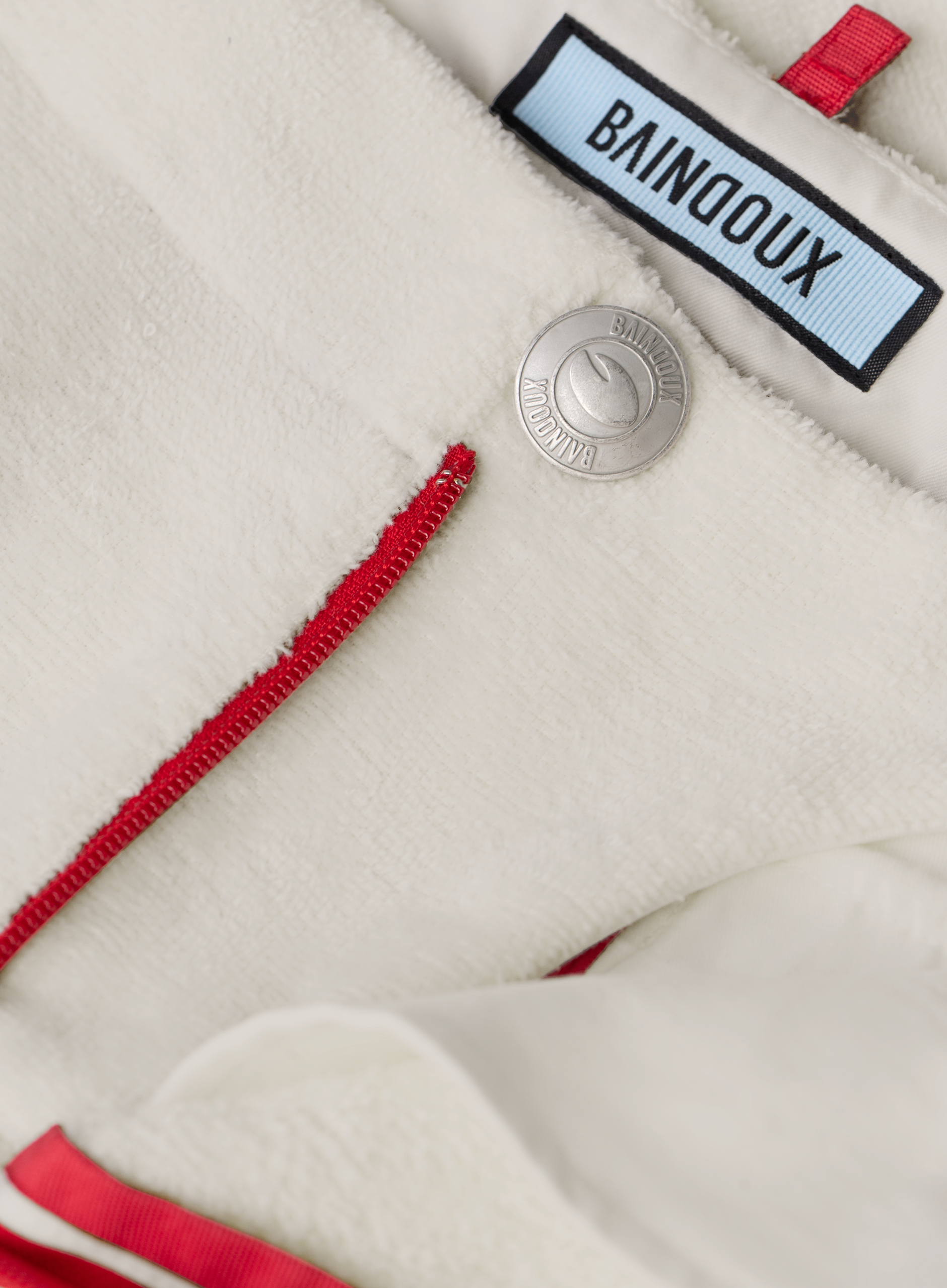 Sun city short van katoen | Wit