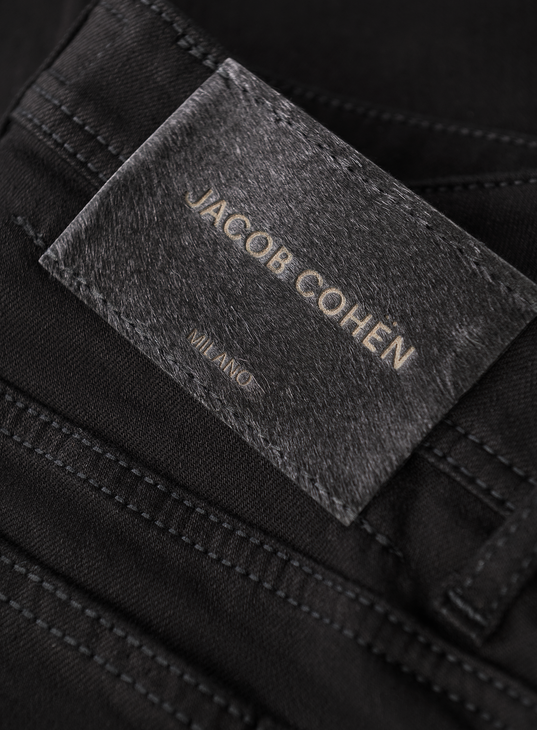 Bard jeans van katoen | Zwart