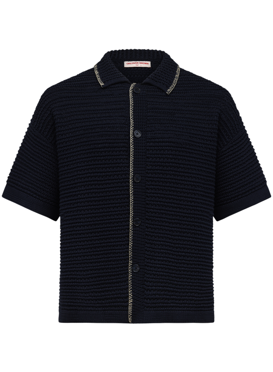 Thomas shirt van katoen | BLUE NAVY