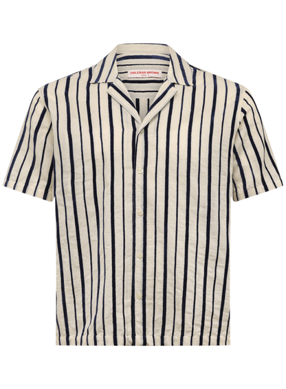 Maitan shirt van katoen | Blauw