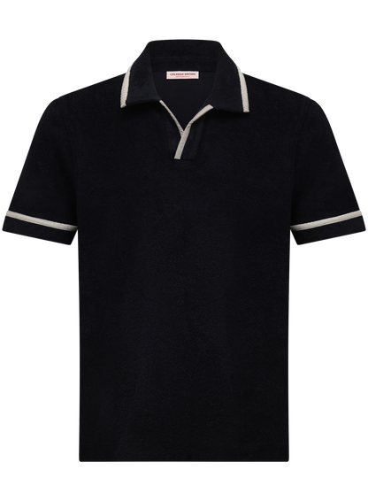 Ellery badstof polo van katoen | BLUE NAVY