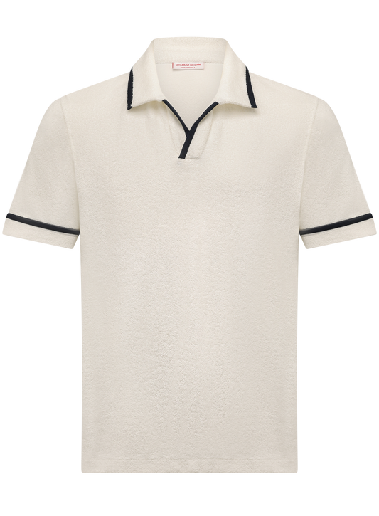 Ellery badstof polo van katoen | Wit