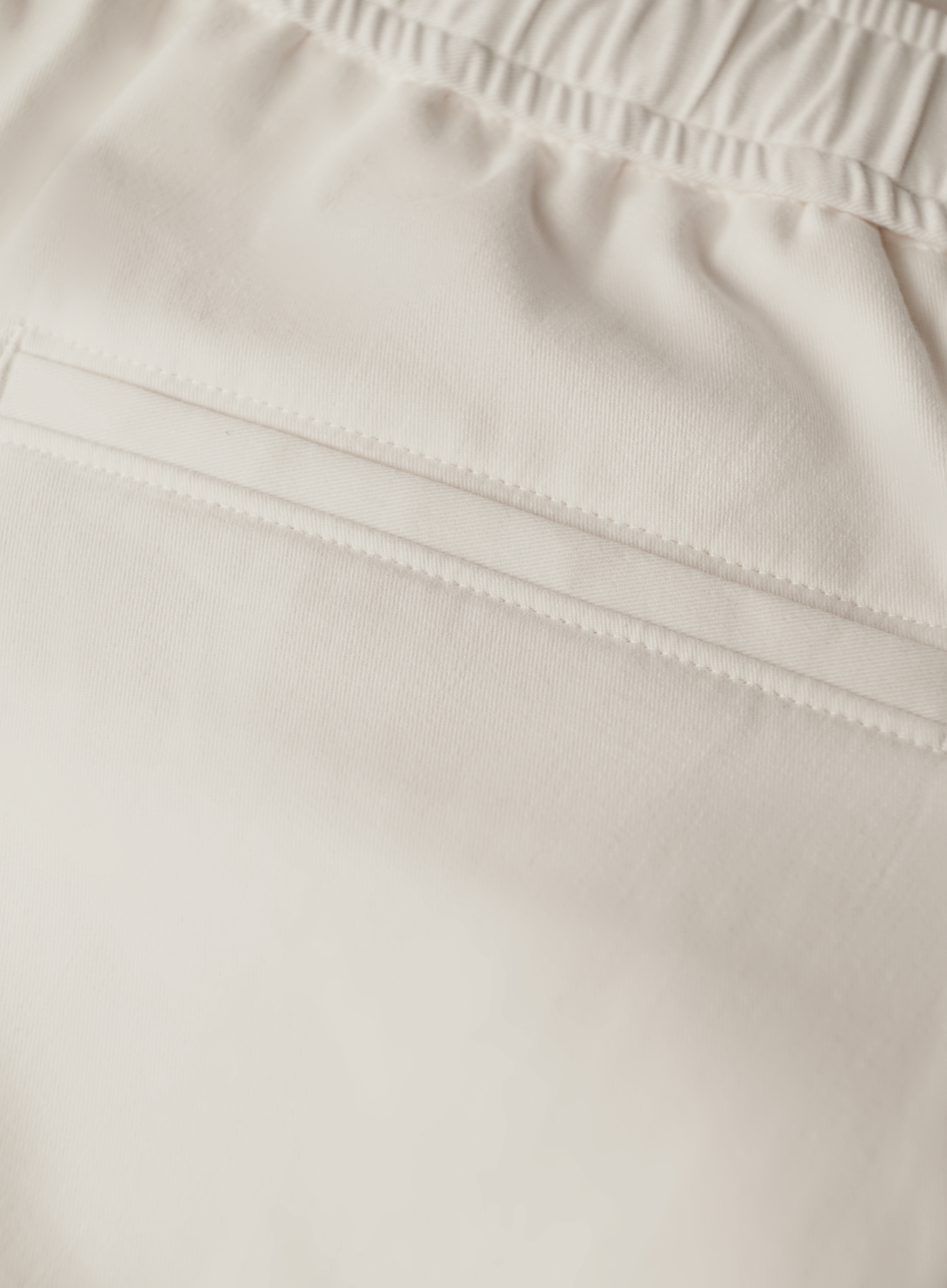 Laurent short van katoen | Wit