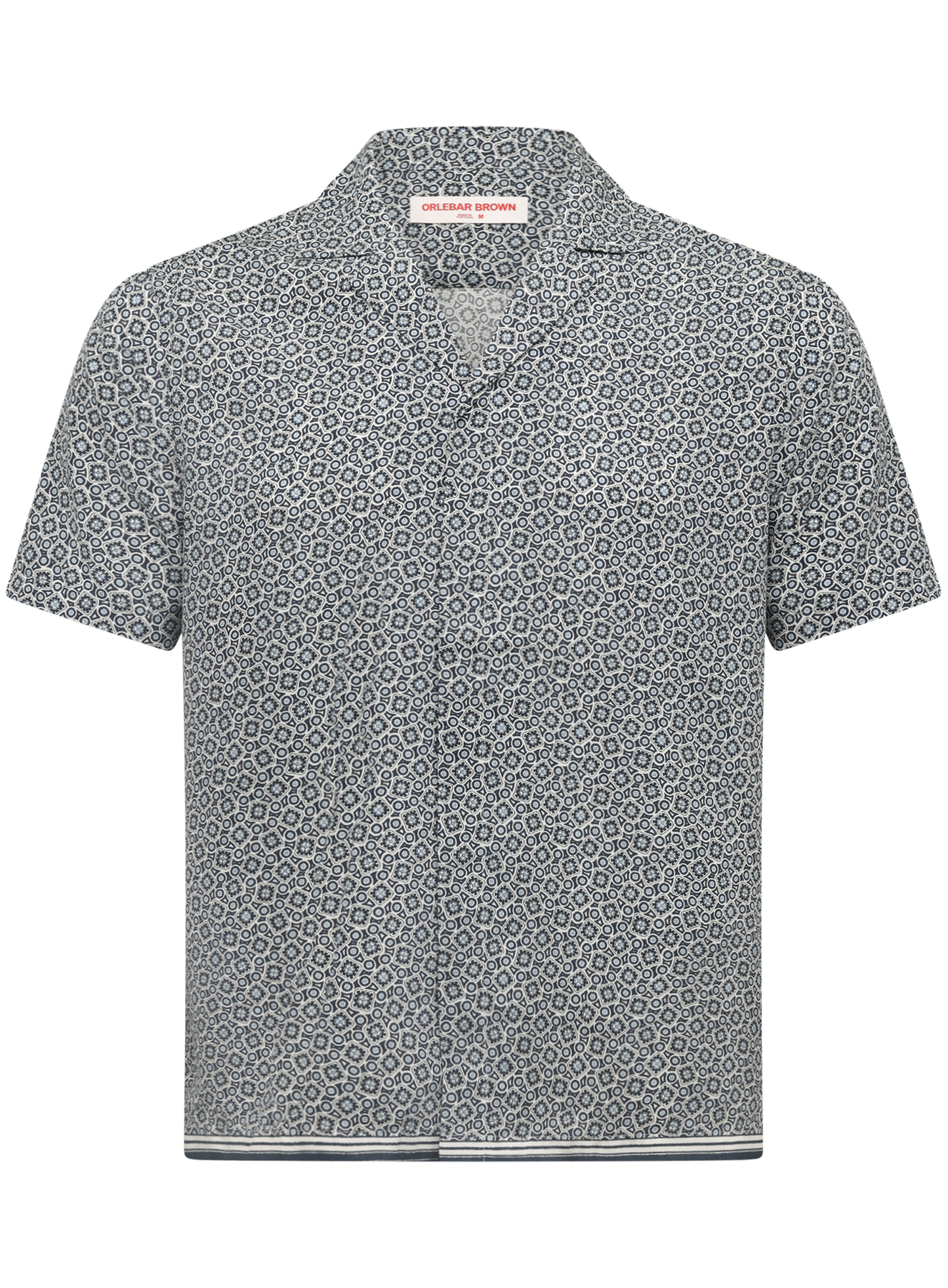 Maitan shirt van katoen | Blauw