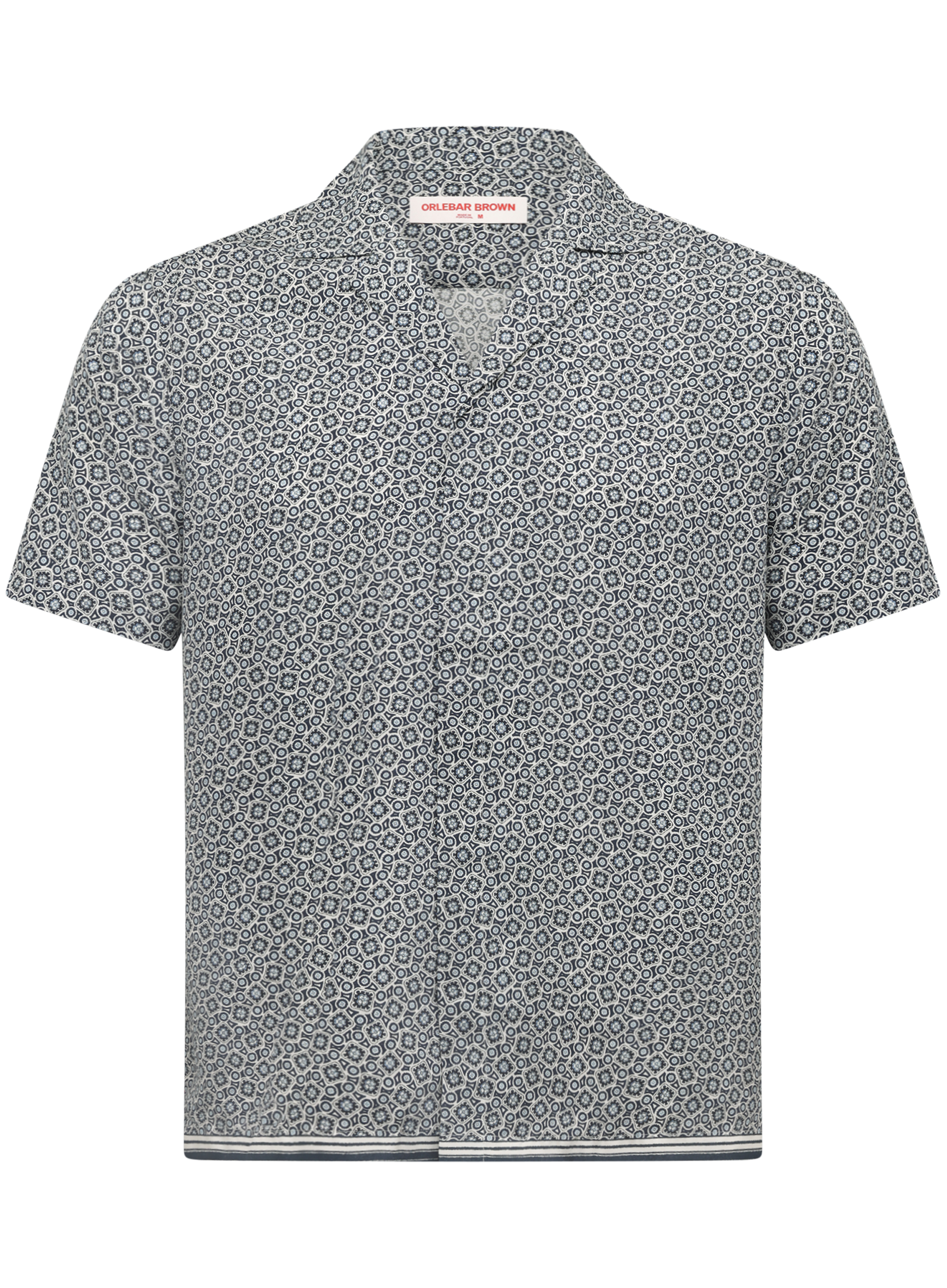 Maitan shirt van katoen | Blauw