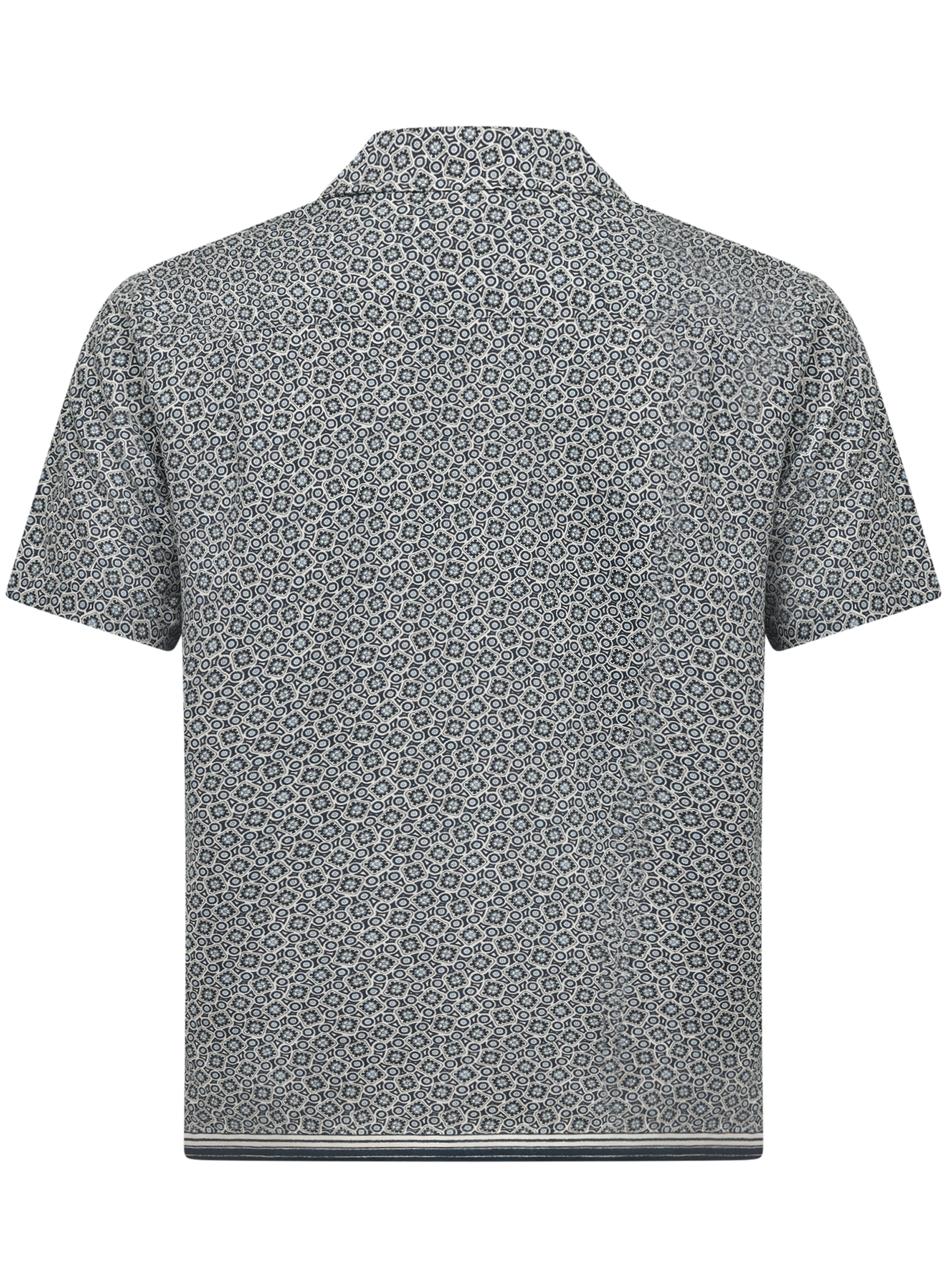 Maitan shirt van katoen | Blauw