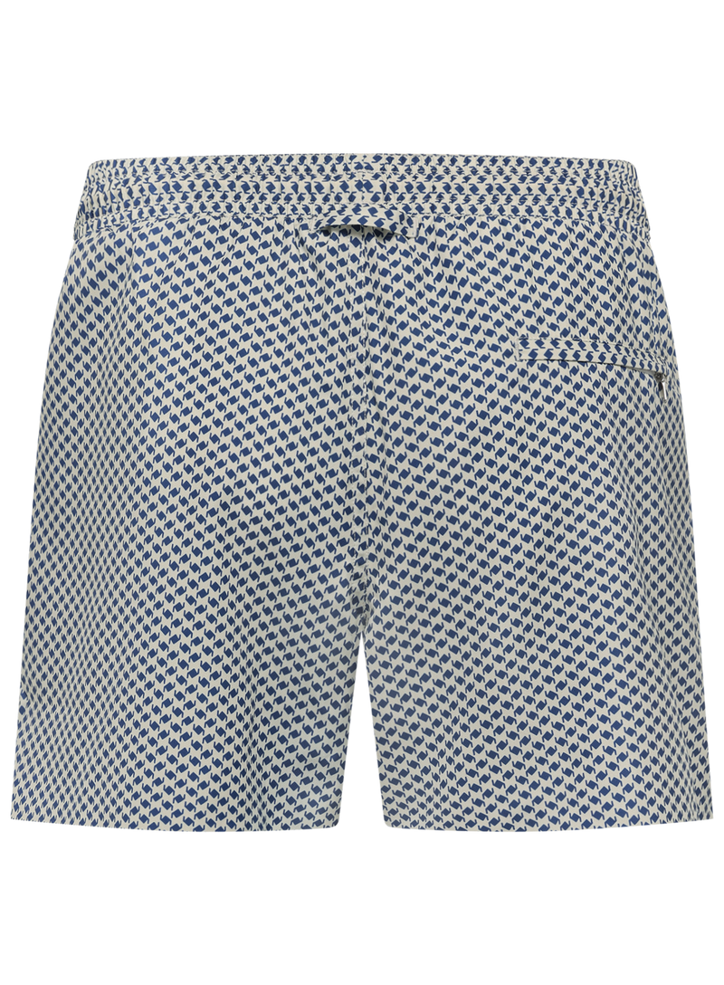 Boxer swim shorts