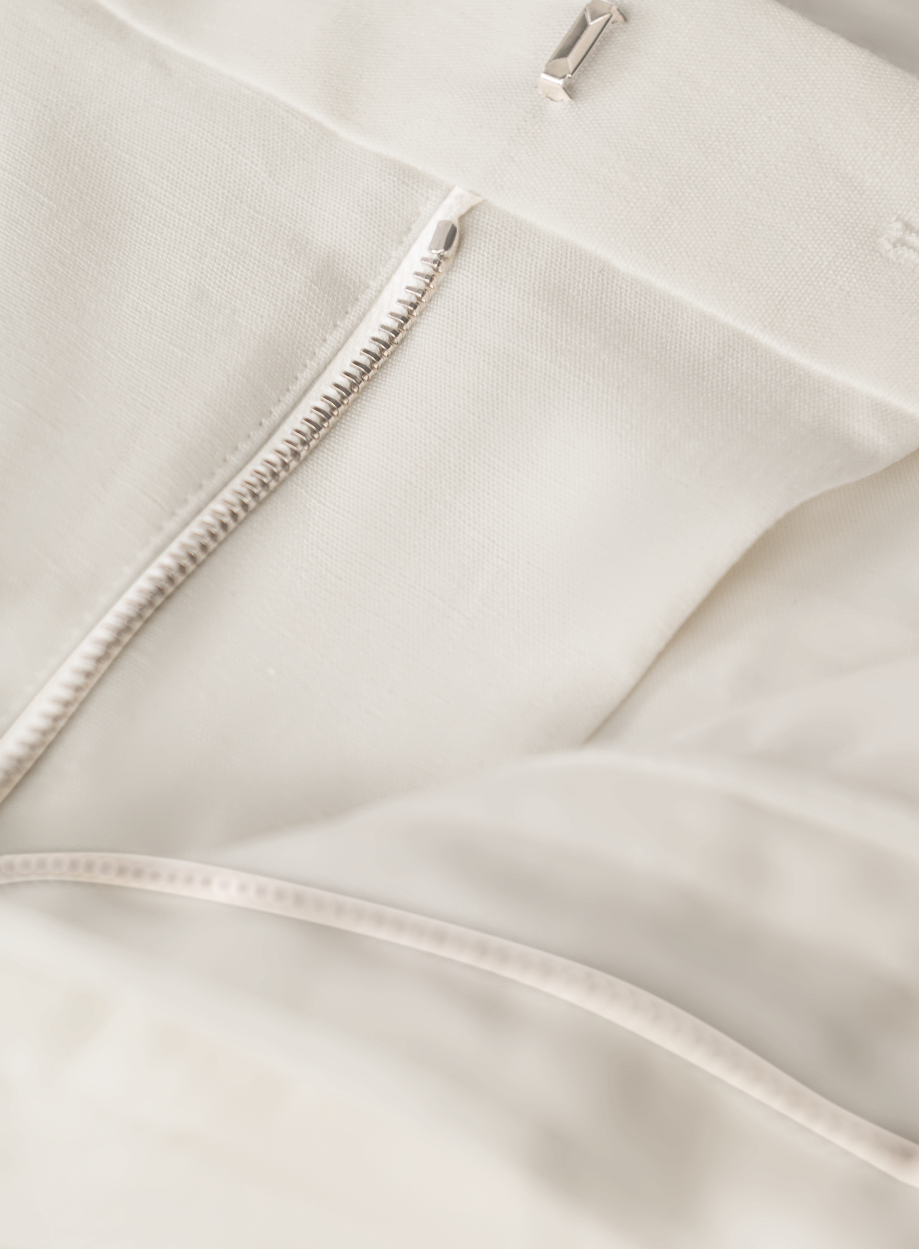 Griffon broek van linnen | Wit