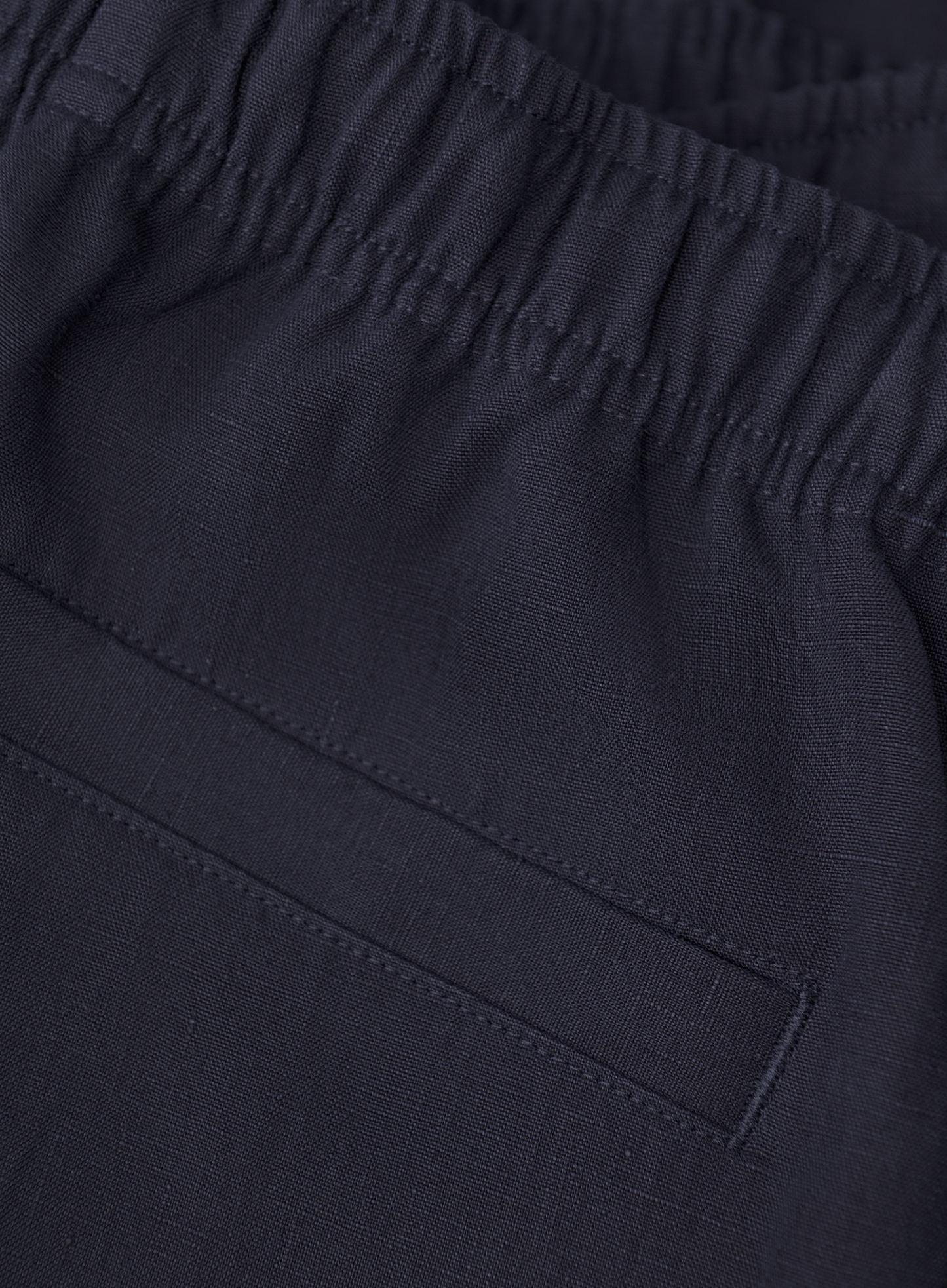 Alex broek van linnen | BLUE NAVY