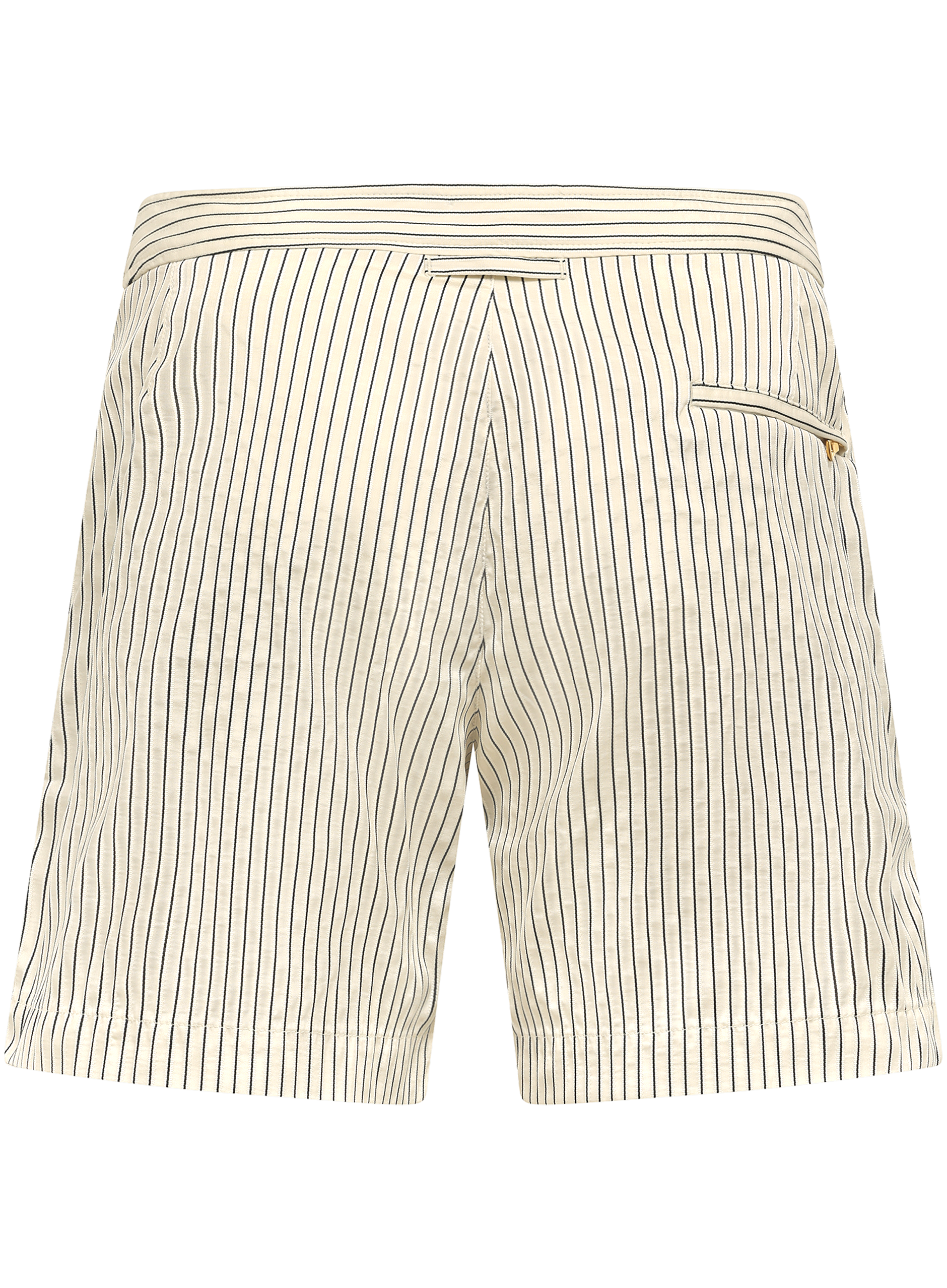 Bulldog zwembroek met zijspanners | ROOM-WIT