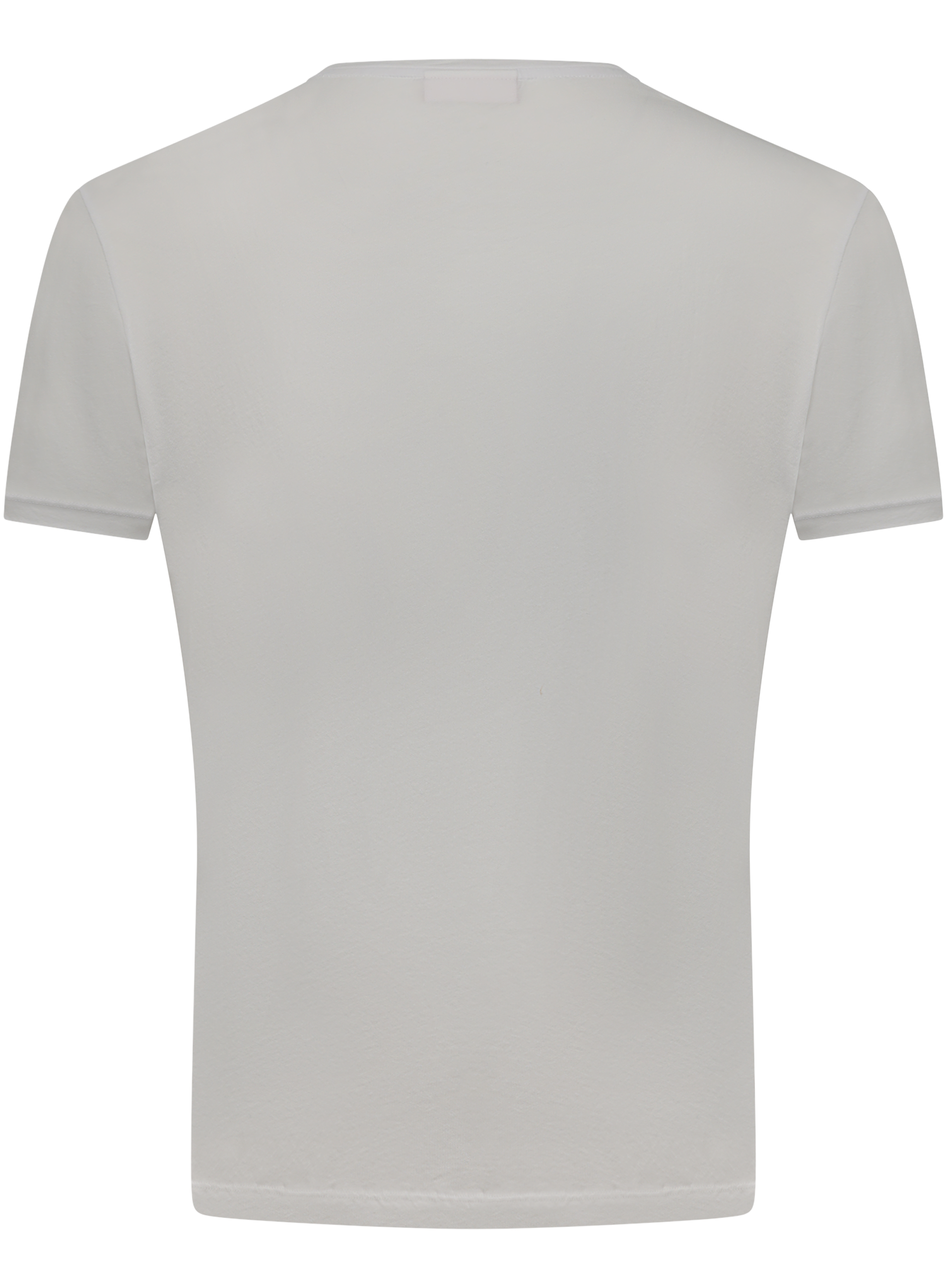 T-shirt van katoen | Wit