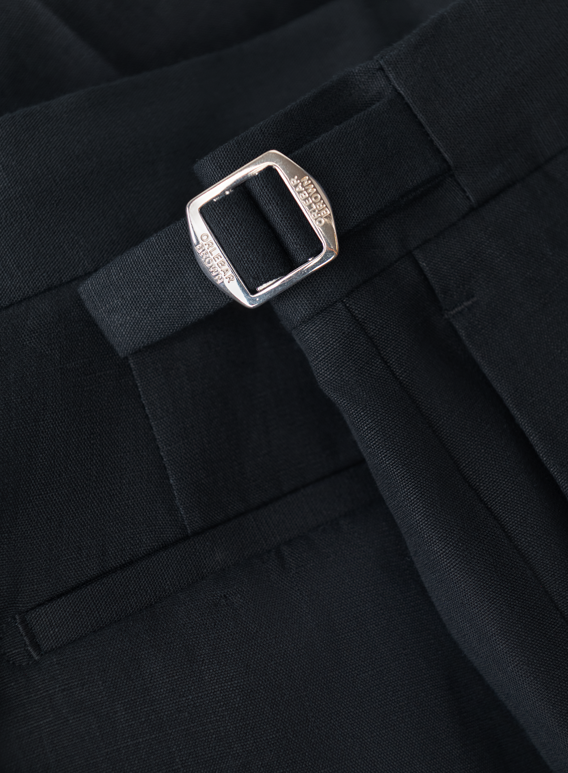 Griffon broek van linnen | BLUE NAVY