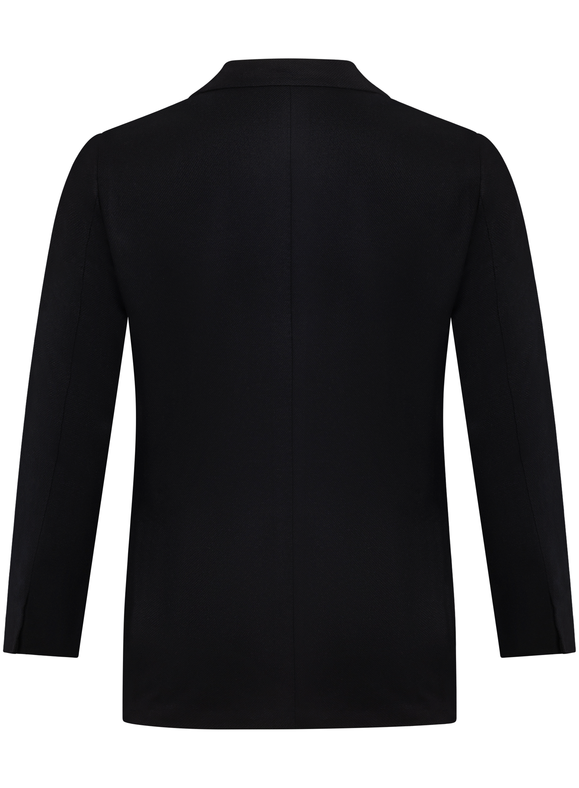 Handgemaakt colbert van puur cashmere | Zwart