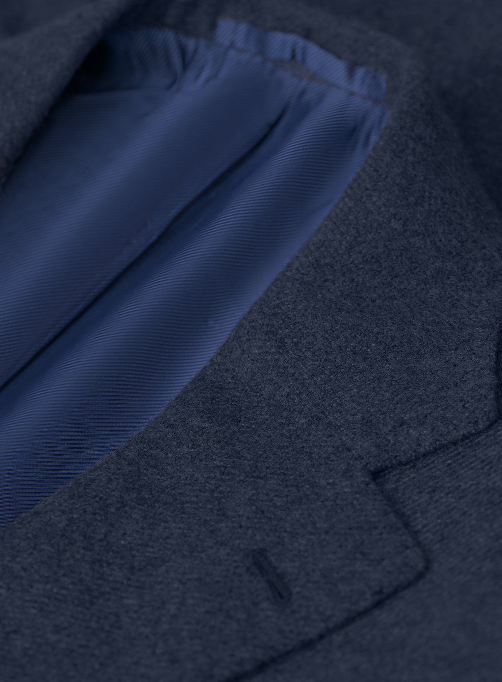 Handgemaakt colbert van puur cashmere | FULL_WIDTH | Blauw