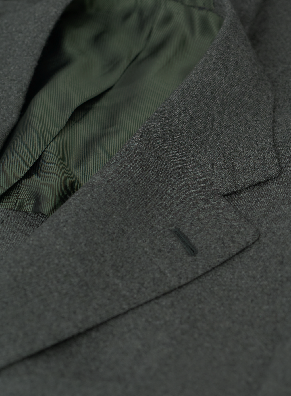 Handgemaakte colbert van wol | FULL_WIDTH | Groen