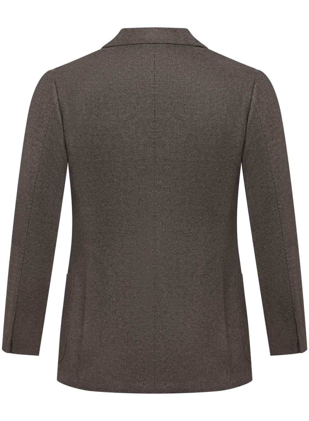 Handgemaakt gemêleerd colbert van cashmere | TAUPE BEIGE