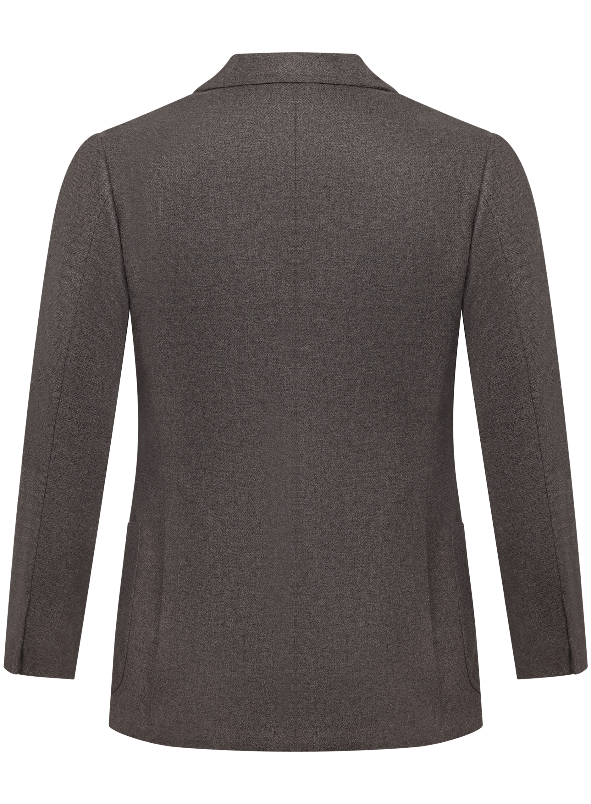 Handgemaakt gemêleerd colbert van cashmere | TAUPE BEIGE